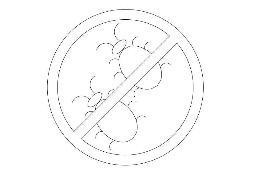 Free Pest Control Symbol CAD Block Icon – DWG, DXF, PDF Format