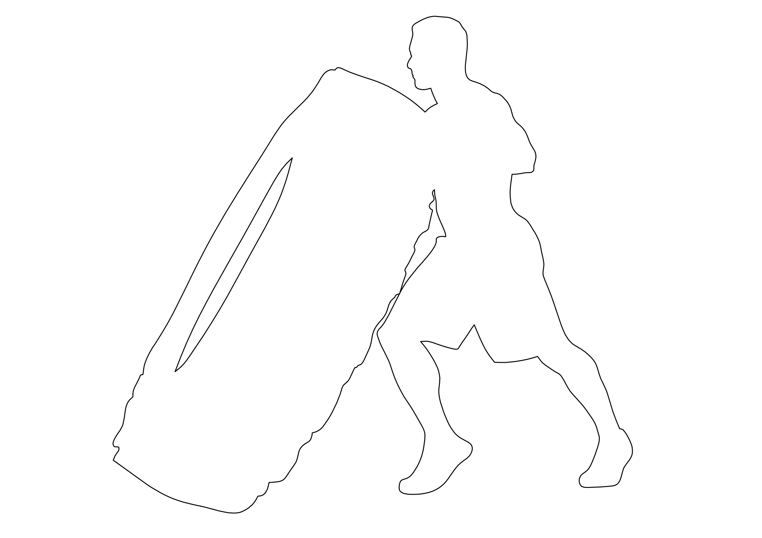 Free Person Exercising Elevation CAD Block – DWG, DXF, PDF Format