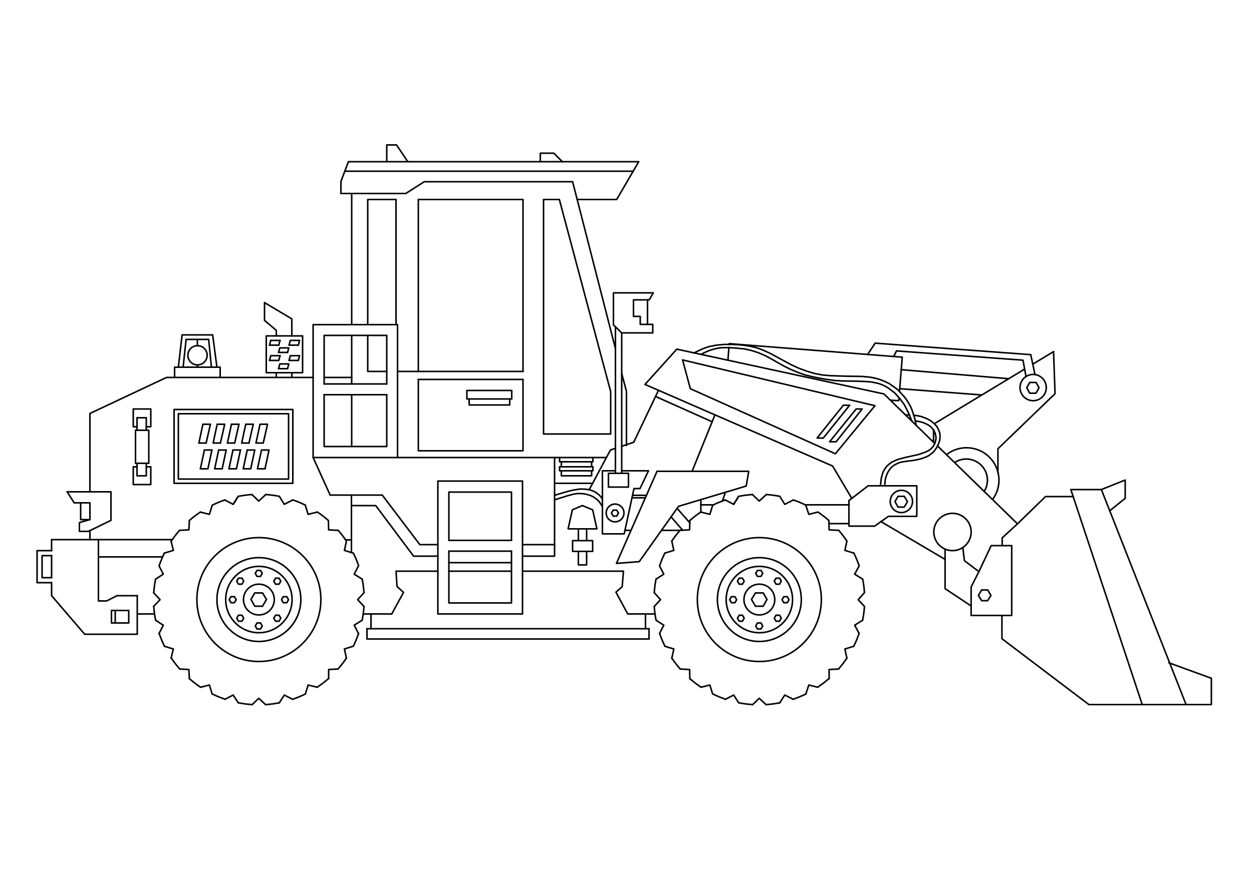 Free Construction Vehicle Elevation CAD Block – DWG, DXF, PDF Format