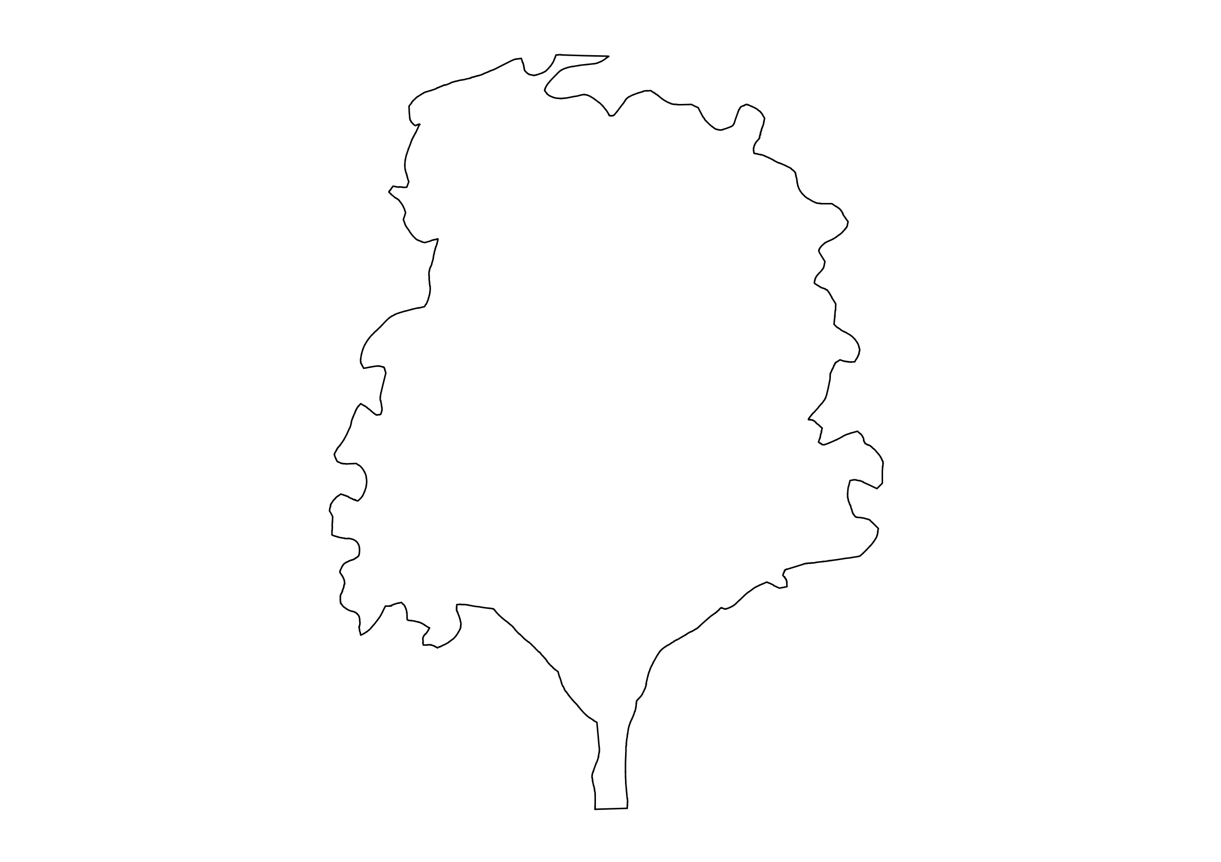 Free Tree Elevation CAD Block – DWG, DXF, PDF Format