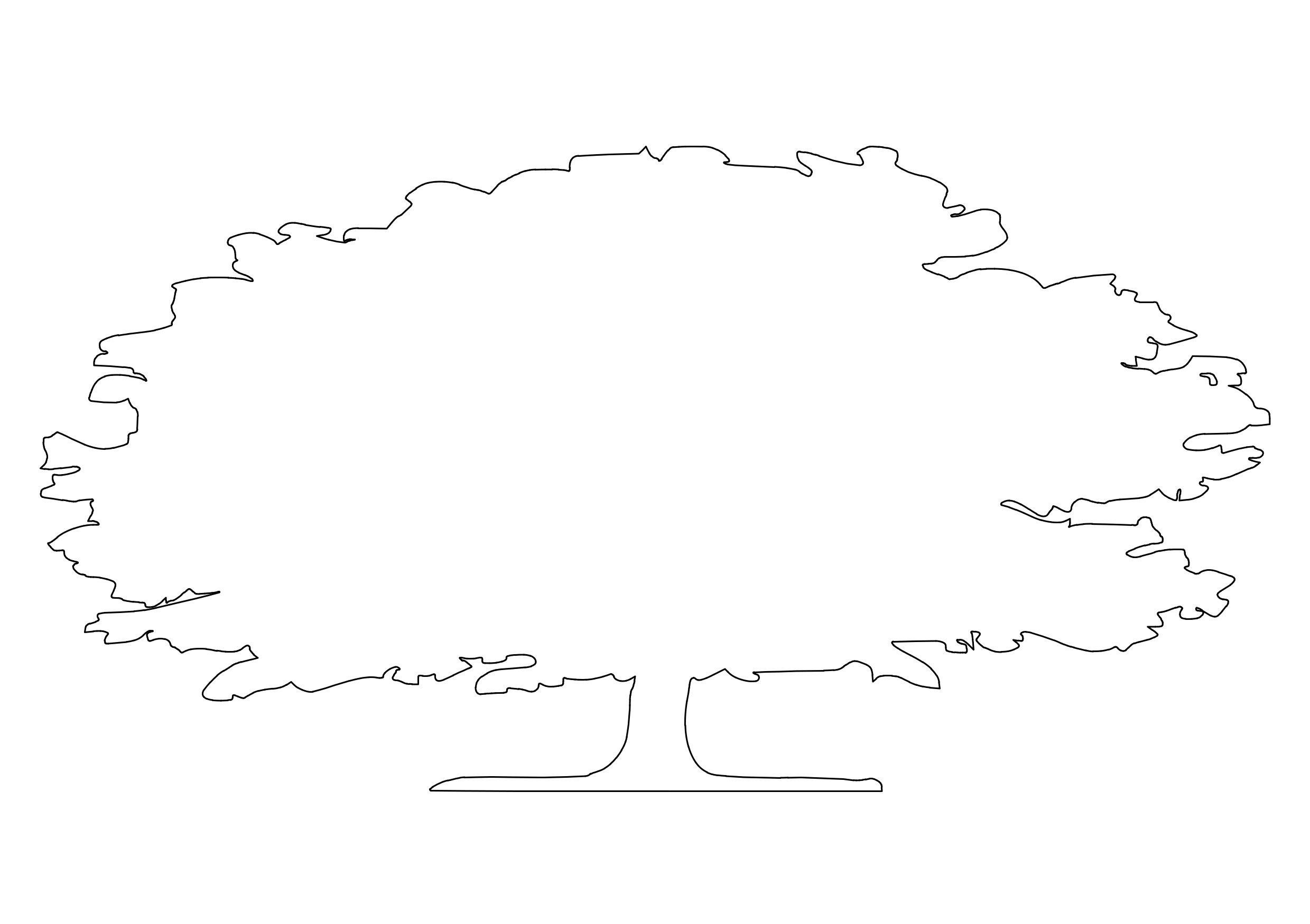 Free Tree Elevation CAD Block – DWG, DXF, PDF Format
