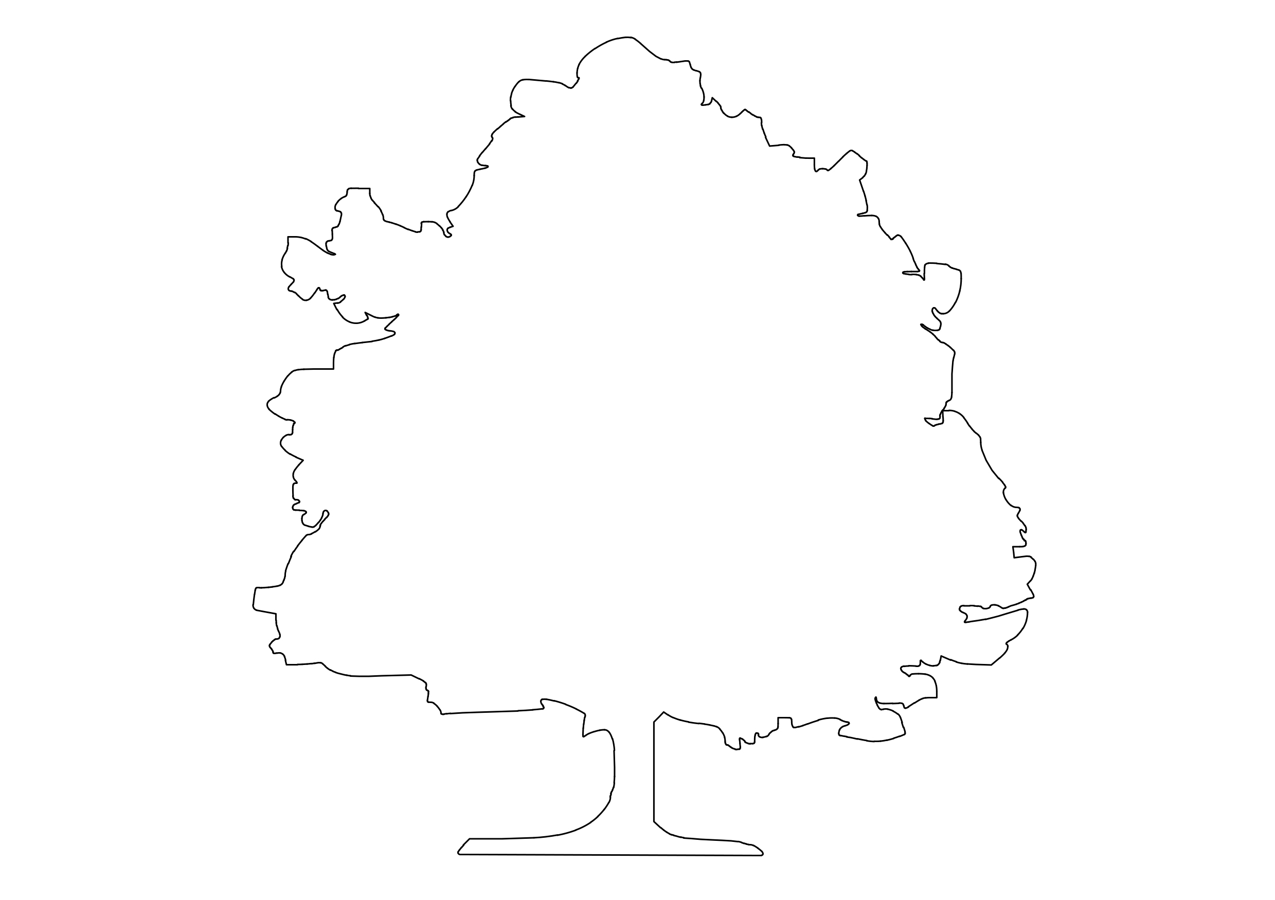 Free Tree Elevation CAD Block – DWG, DXF, PDF Format