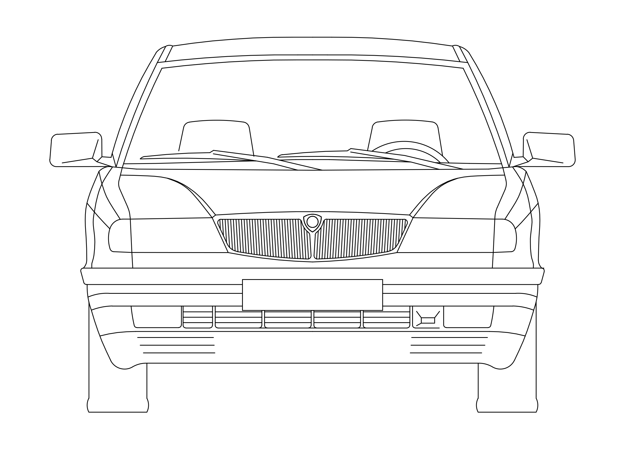 Free Car Elevation CAD Block – DWG, DXF, PDF Format