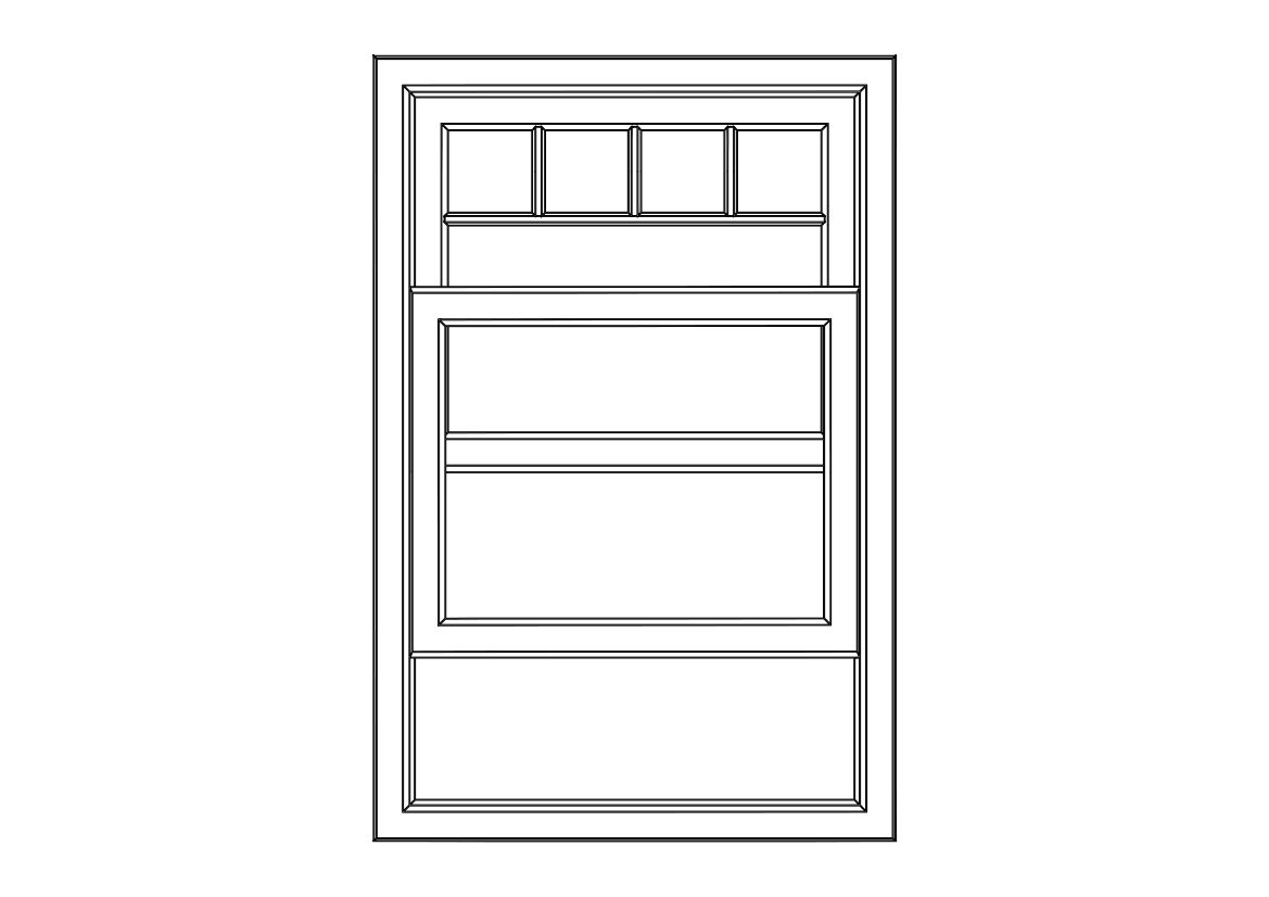 Free Sliding Window Elevation CAD Block – DWG, DXF, PDF Format