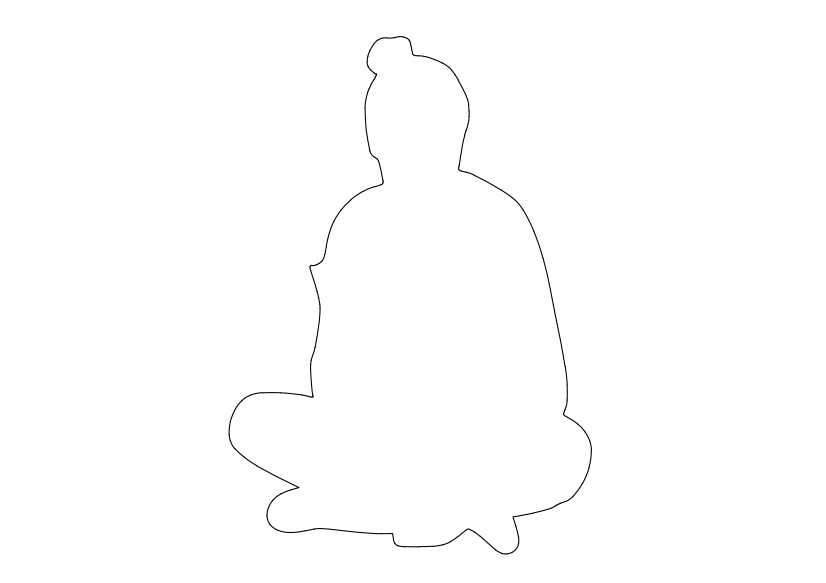 Free Person Sitting Elevation CAD Block – DWG, DXF, PDF Format