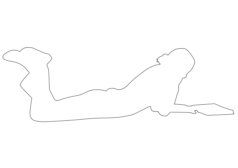 Free Person Sitting Elevation CAD Block – DWG, DXF, PDF Format