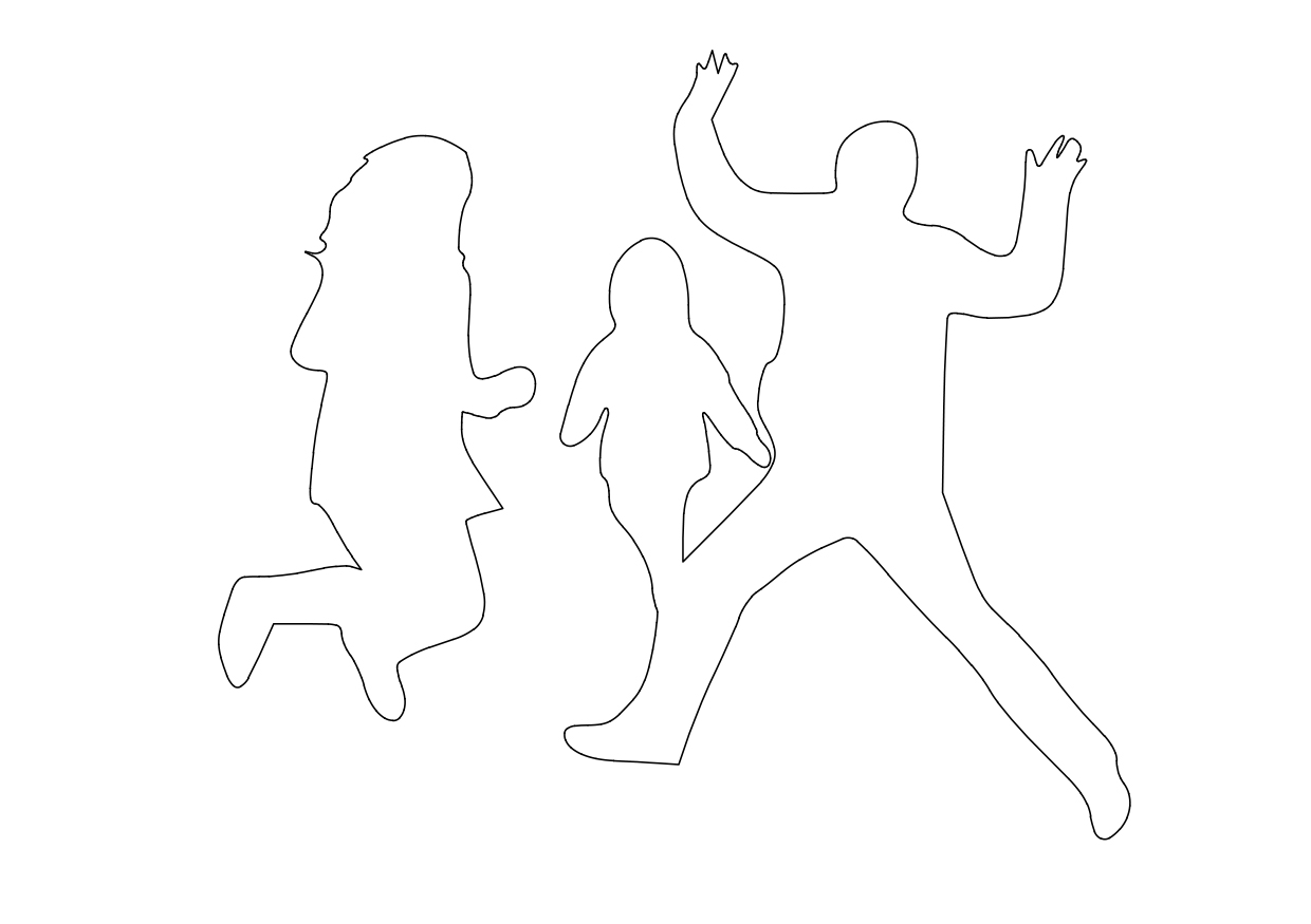 Free Family Playing Elevation CAD Block – DWG, DXF, PDF Format