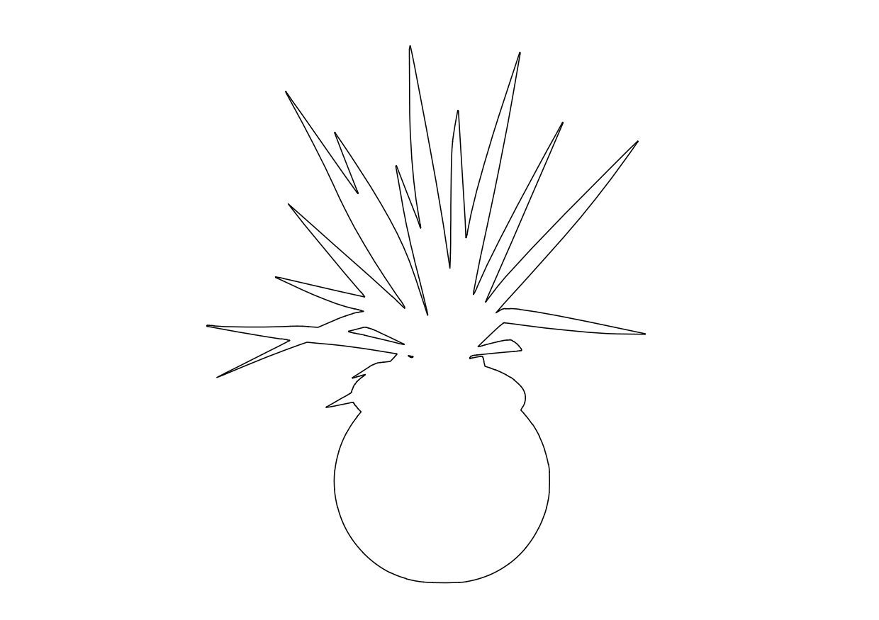 Free Plant Elevation CAD Block – DWG, DXF, PDF Format