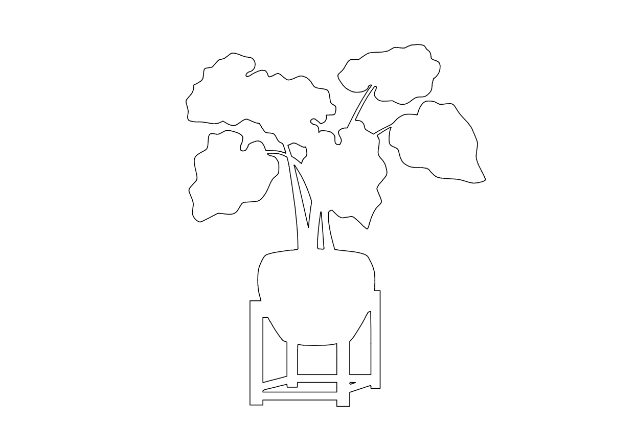 Free Plant Elevation CAD Block – DWG, DXF, PDF Format