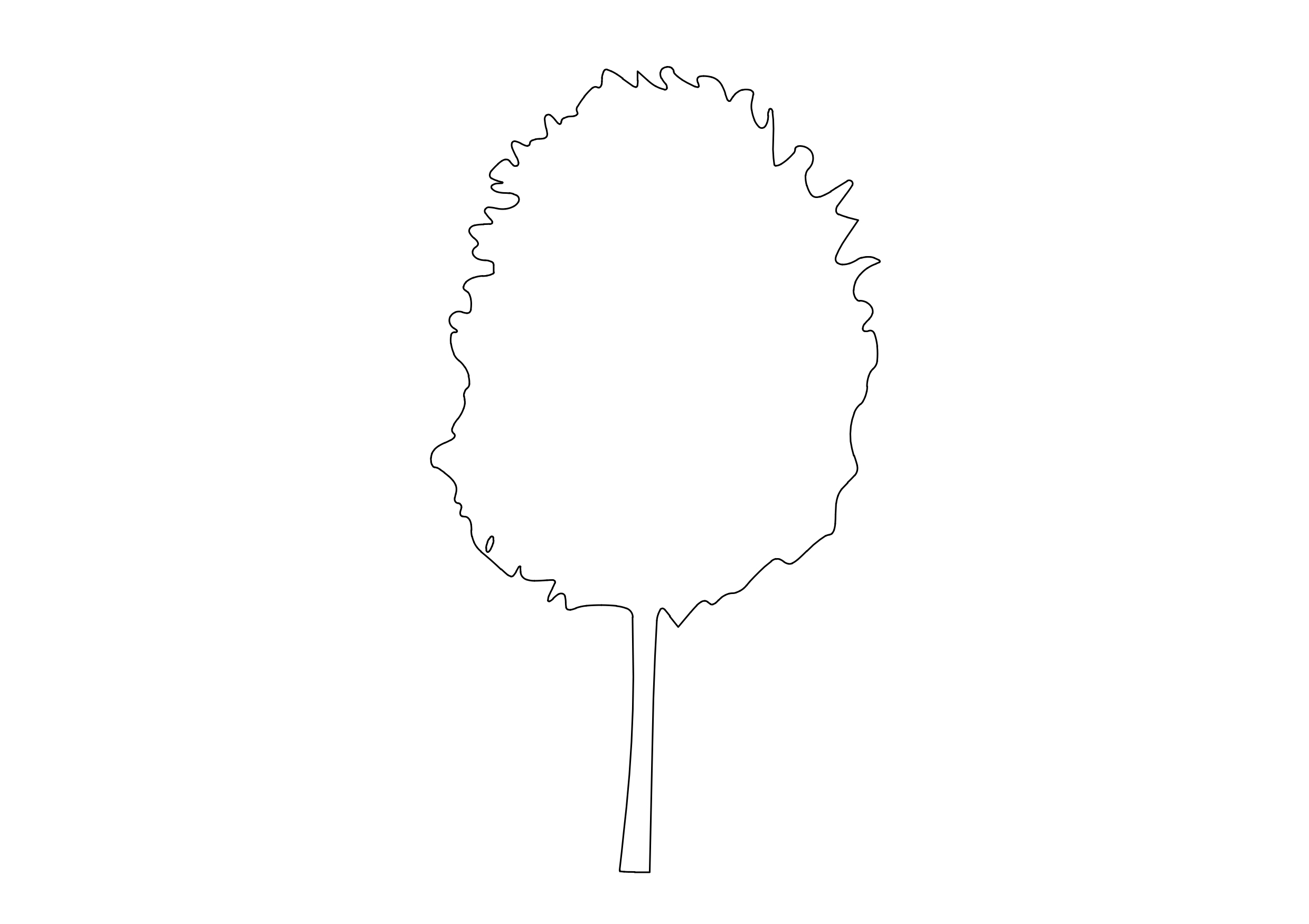 Free Tree Elevation CAD Block – DWG, DXF, PDF Format