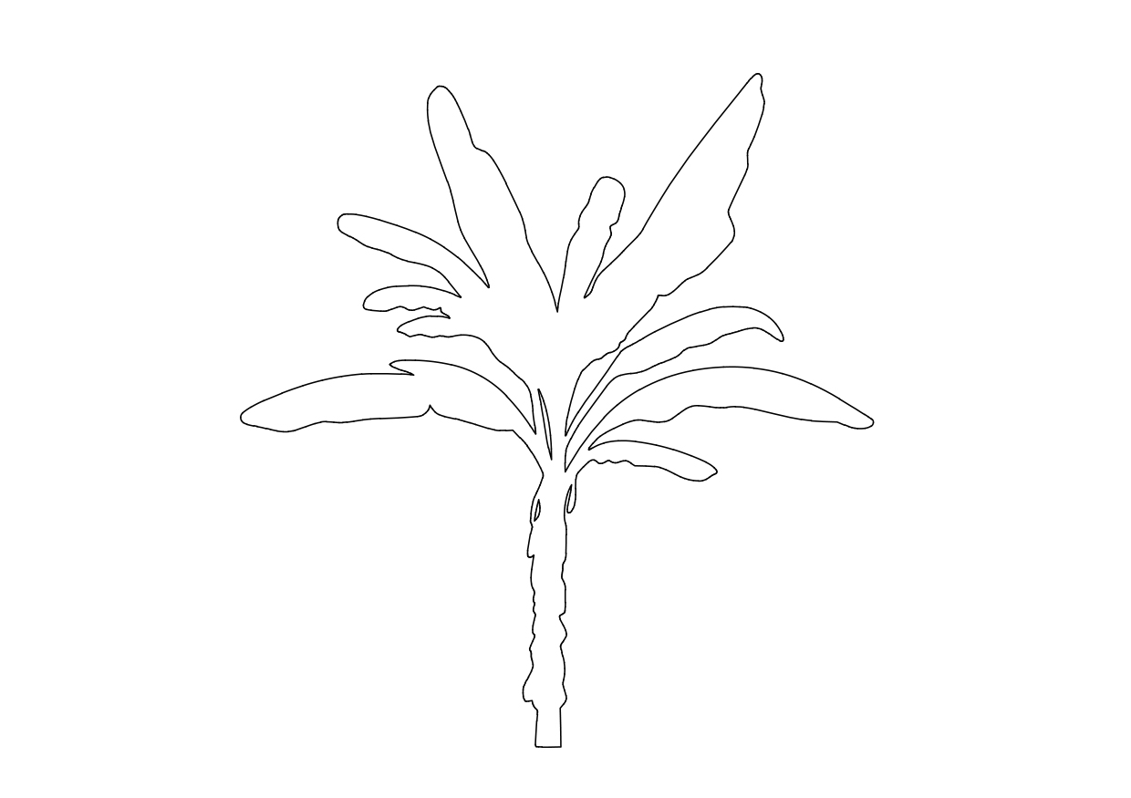 Free Tree Elevation CAD Block – DWG, DXF, PDF Format