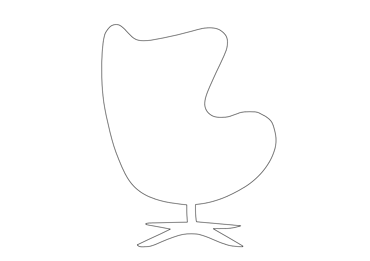 Free Chair Elevation CAD Block – DWG, DXF, PDF Format