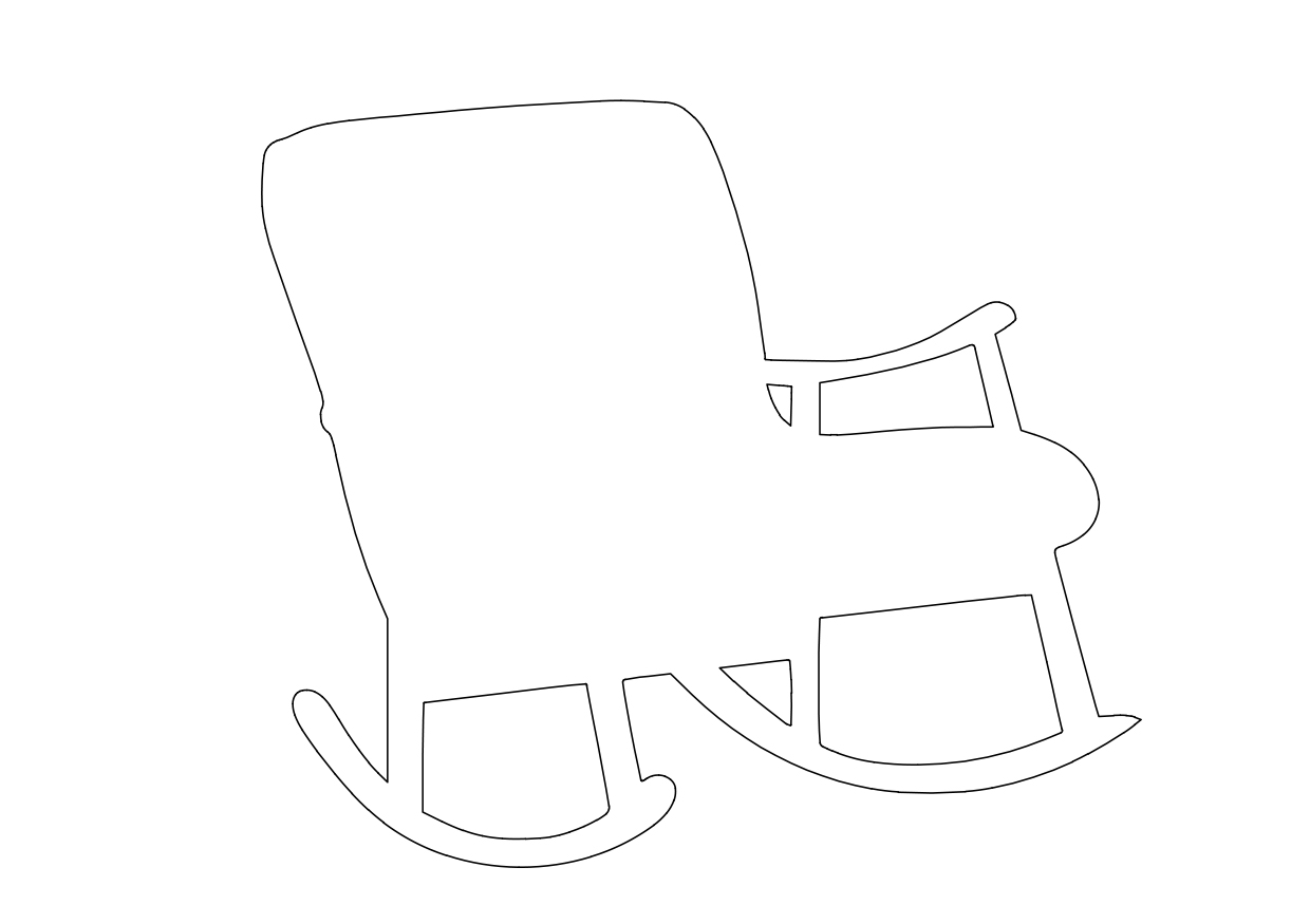 Free Chair Elevation CAD Block – DWG, DXF, PDF Format