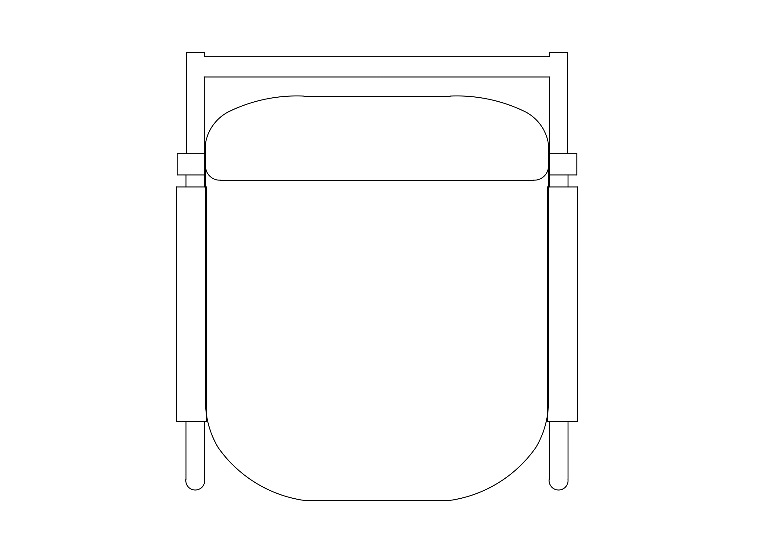 Free Chair top view CAD Block – DWG, DXF, PDF Format