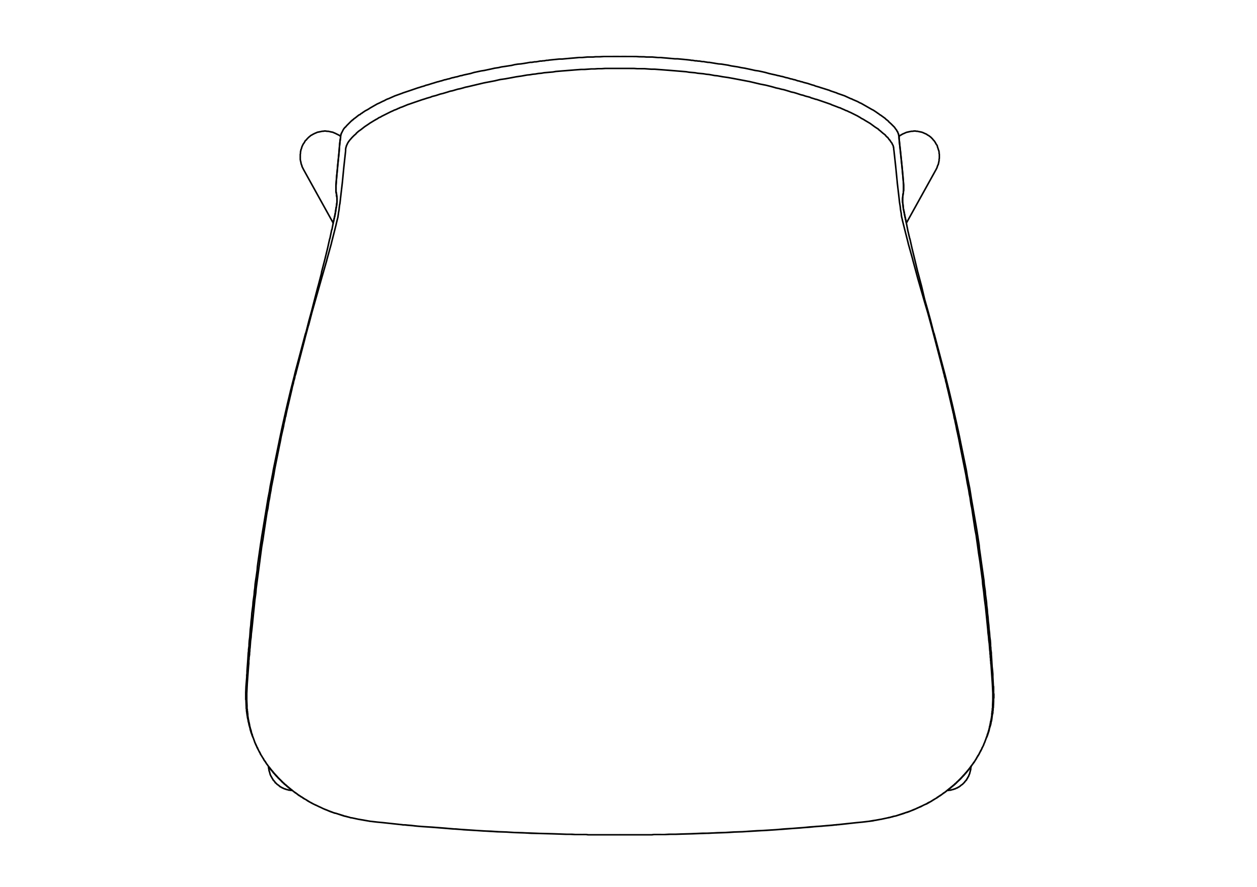 Free Chair top view CAD Block – DWG, DXF, PDF Format