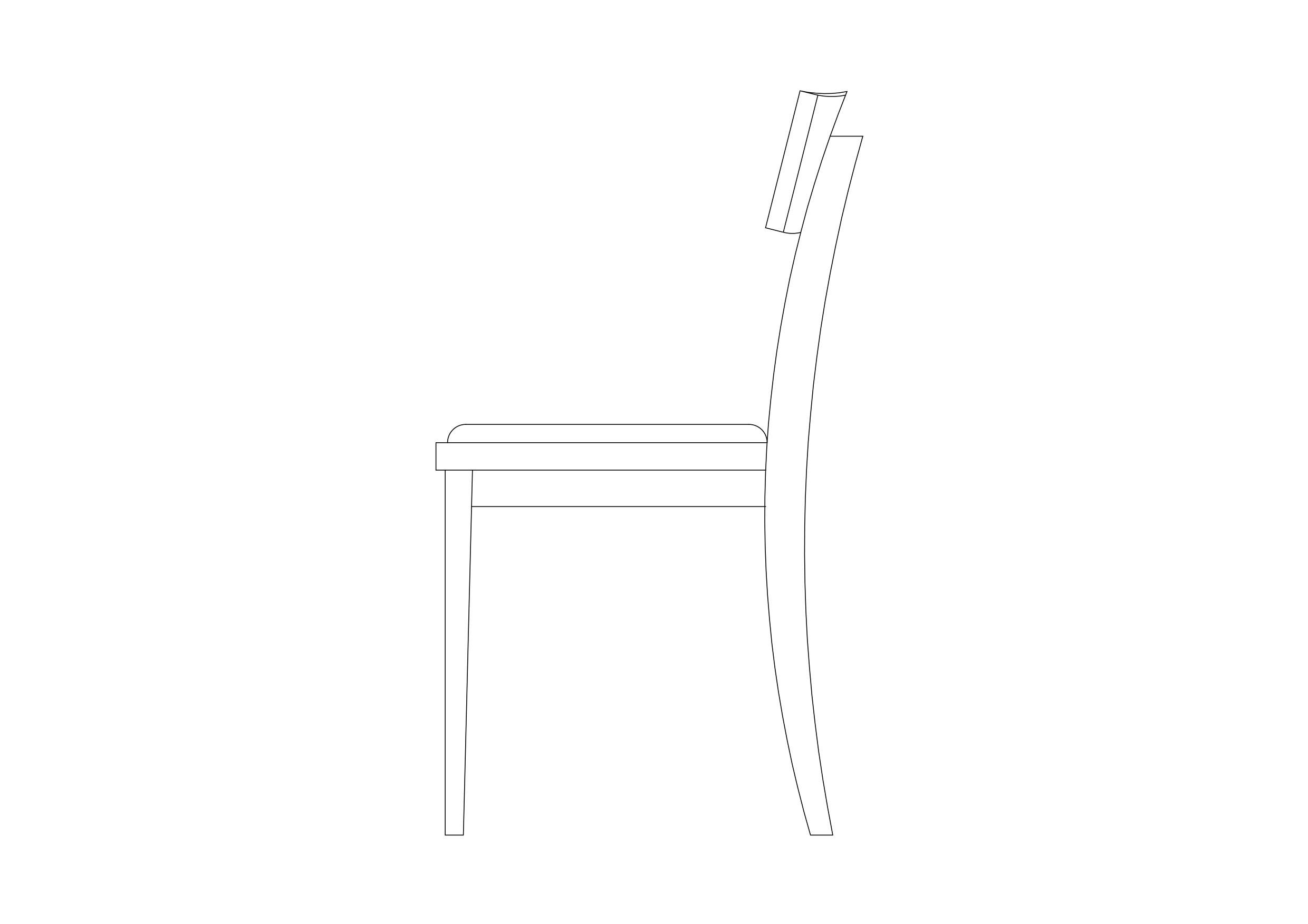 Free Chair Elevation CAD Block – DWG, DXF, PDF Format
