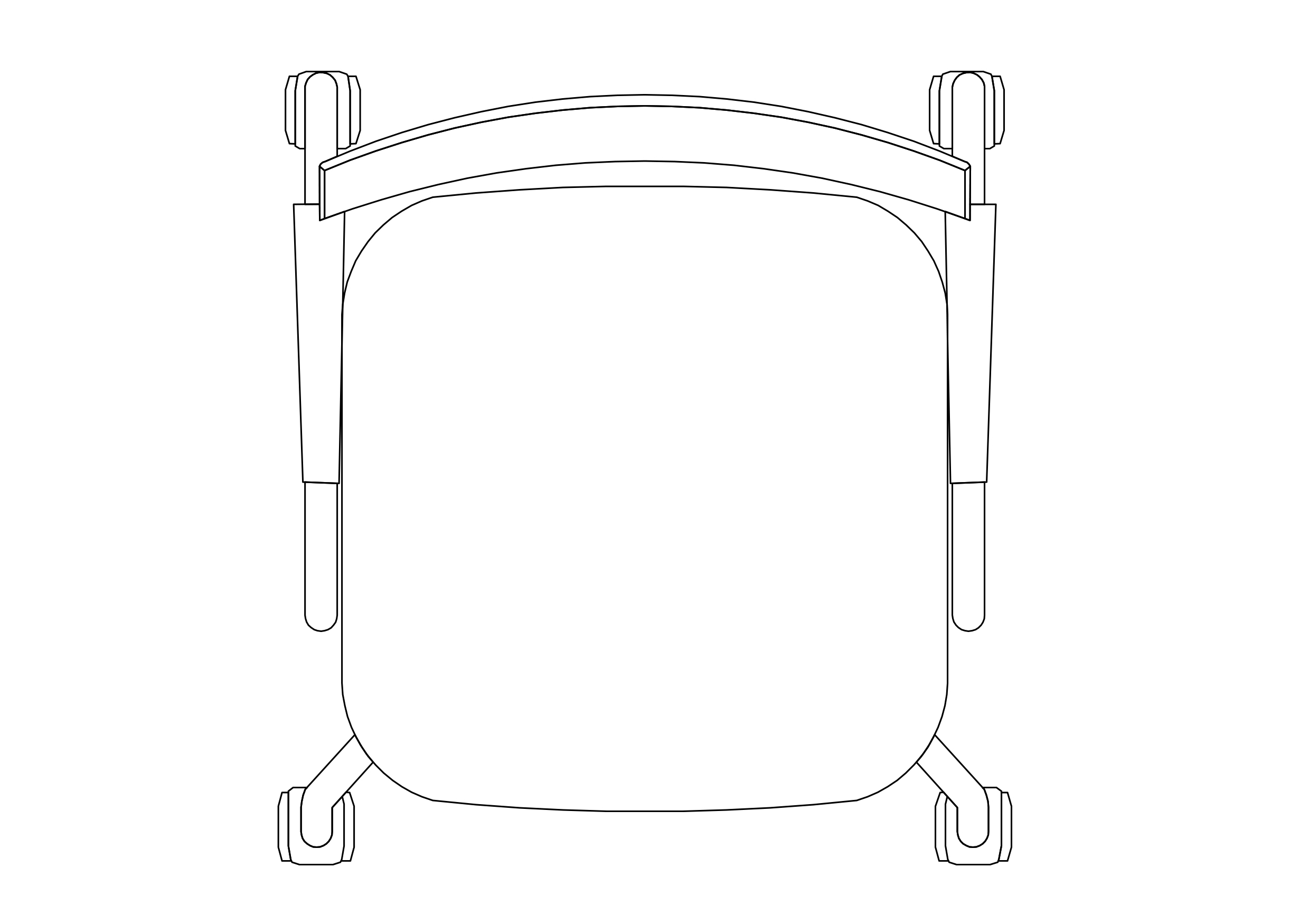 Free Office Chair top view CAD Block – DWG, DXF, PDF Format
