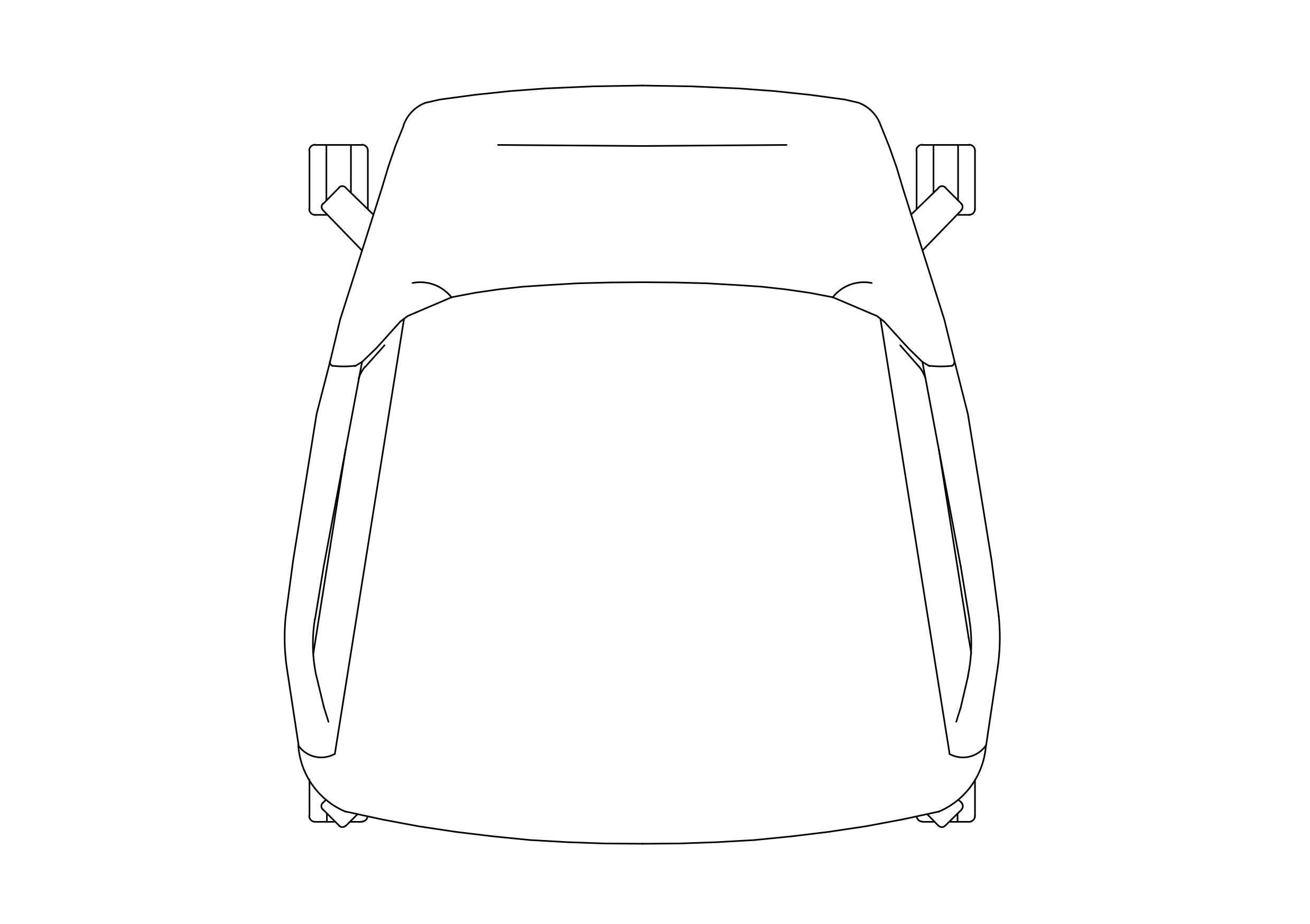 Free Office Chair top view CAD Block – DWG, DXF, PDF Format