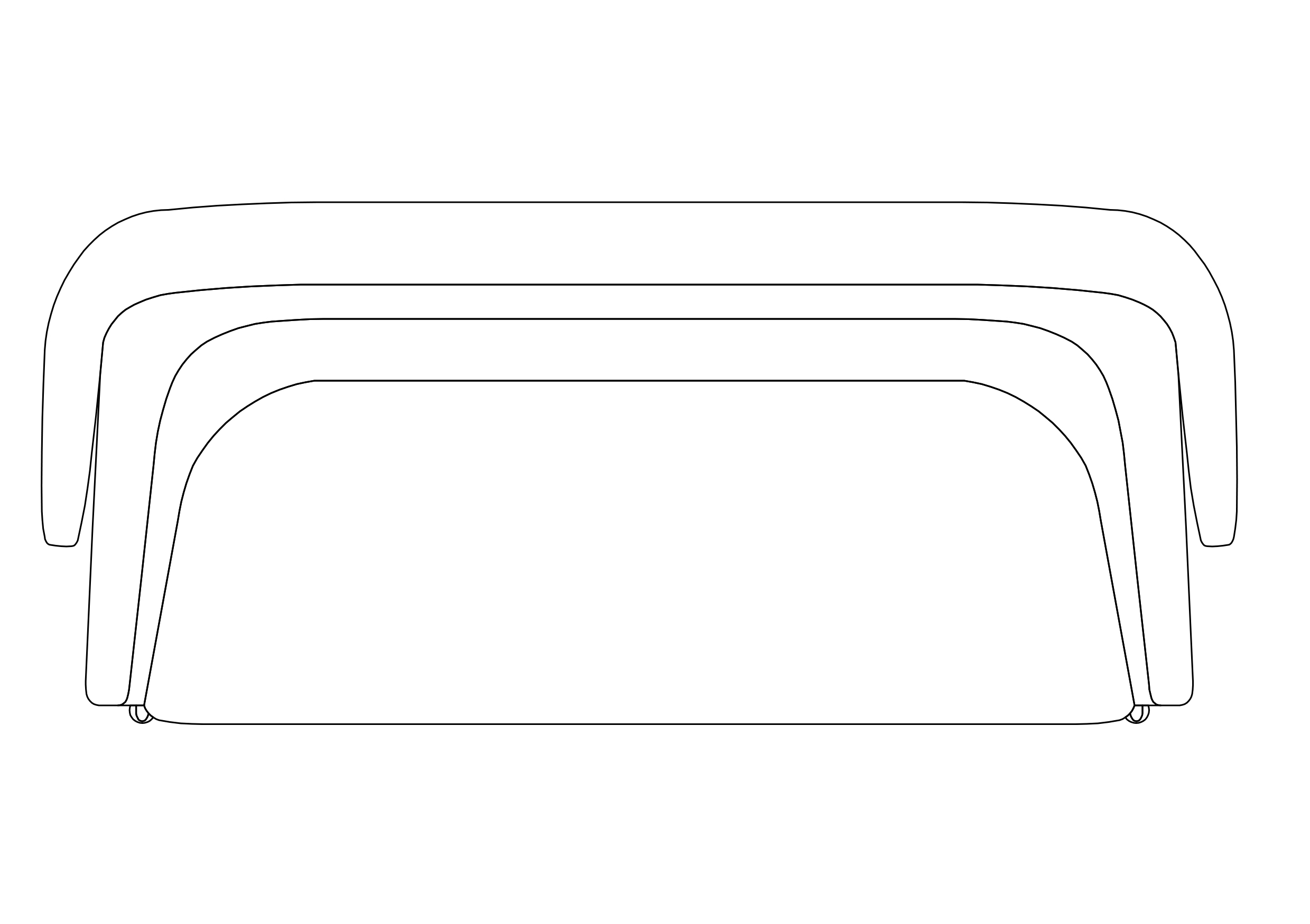 Free Sofa  top view CAD Block – DWG, DXF, PDF Format