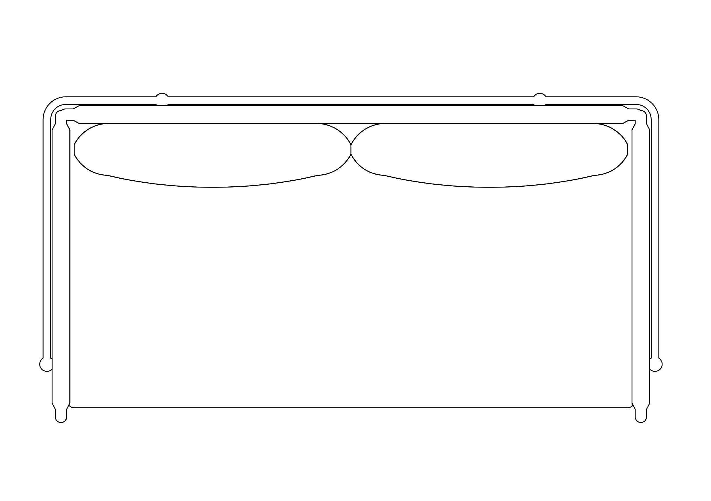 Free Sofa  top view CAD Block – DWG, DXF, PDF Format