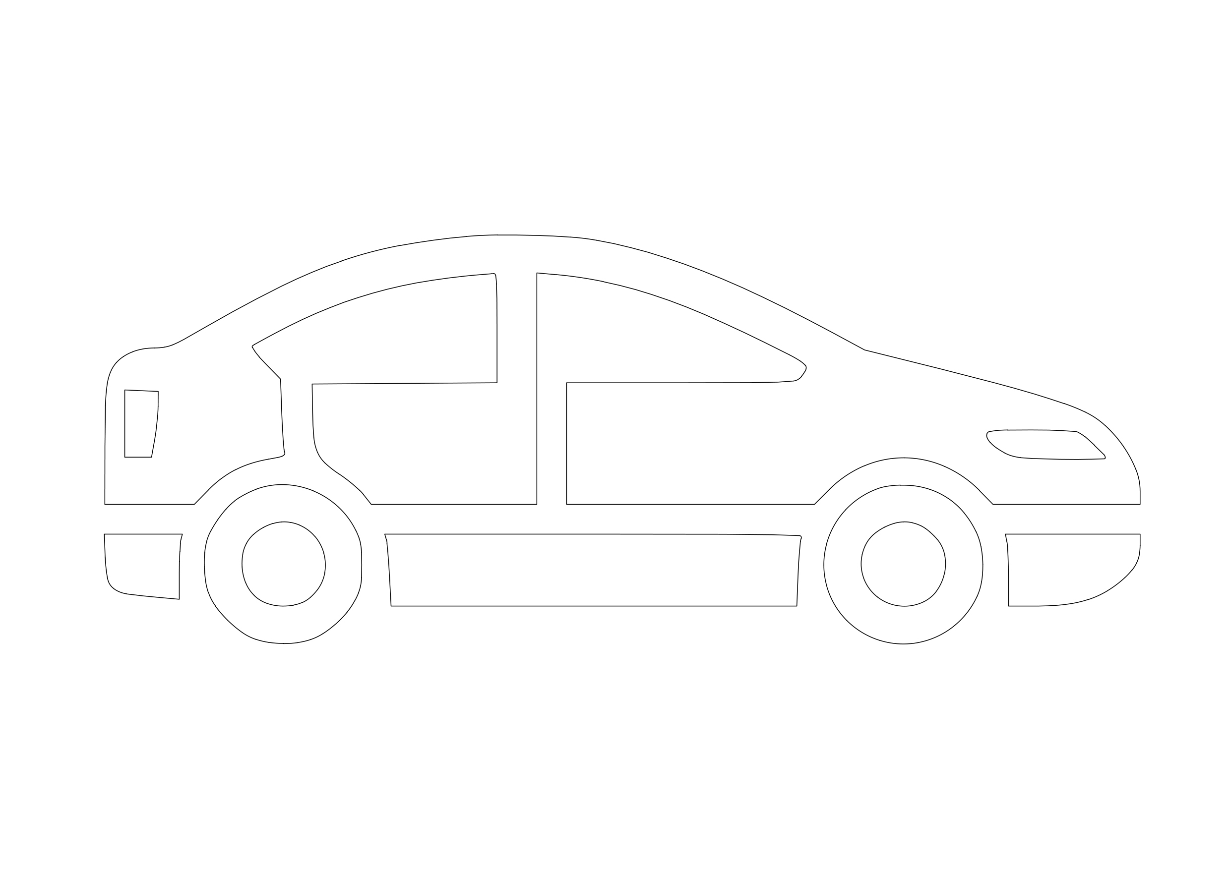 Free Car Symbol CAD Block Icon – DWG, DXF, PDF Format