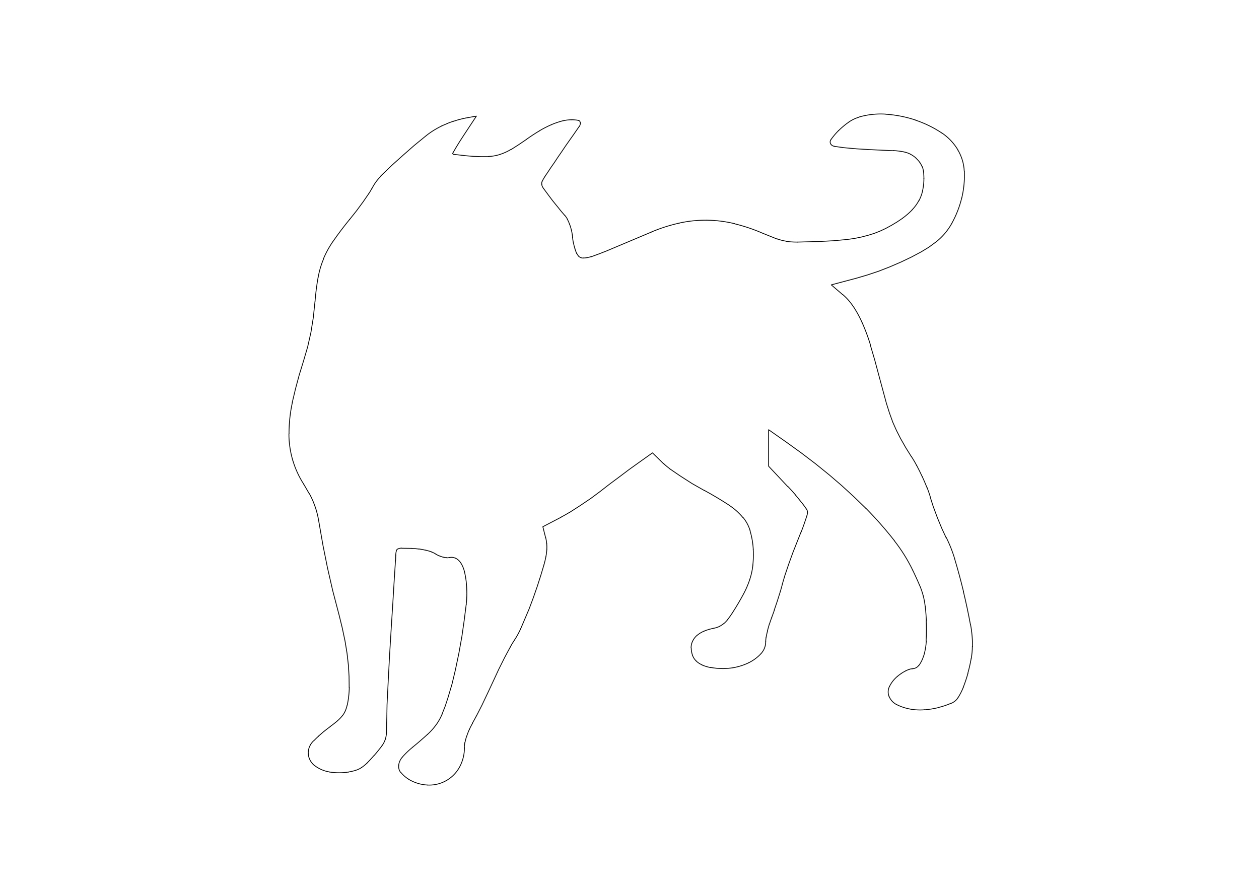 Free Dog CAD Block – DWG, DXF, PDF Format