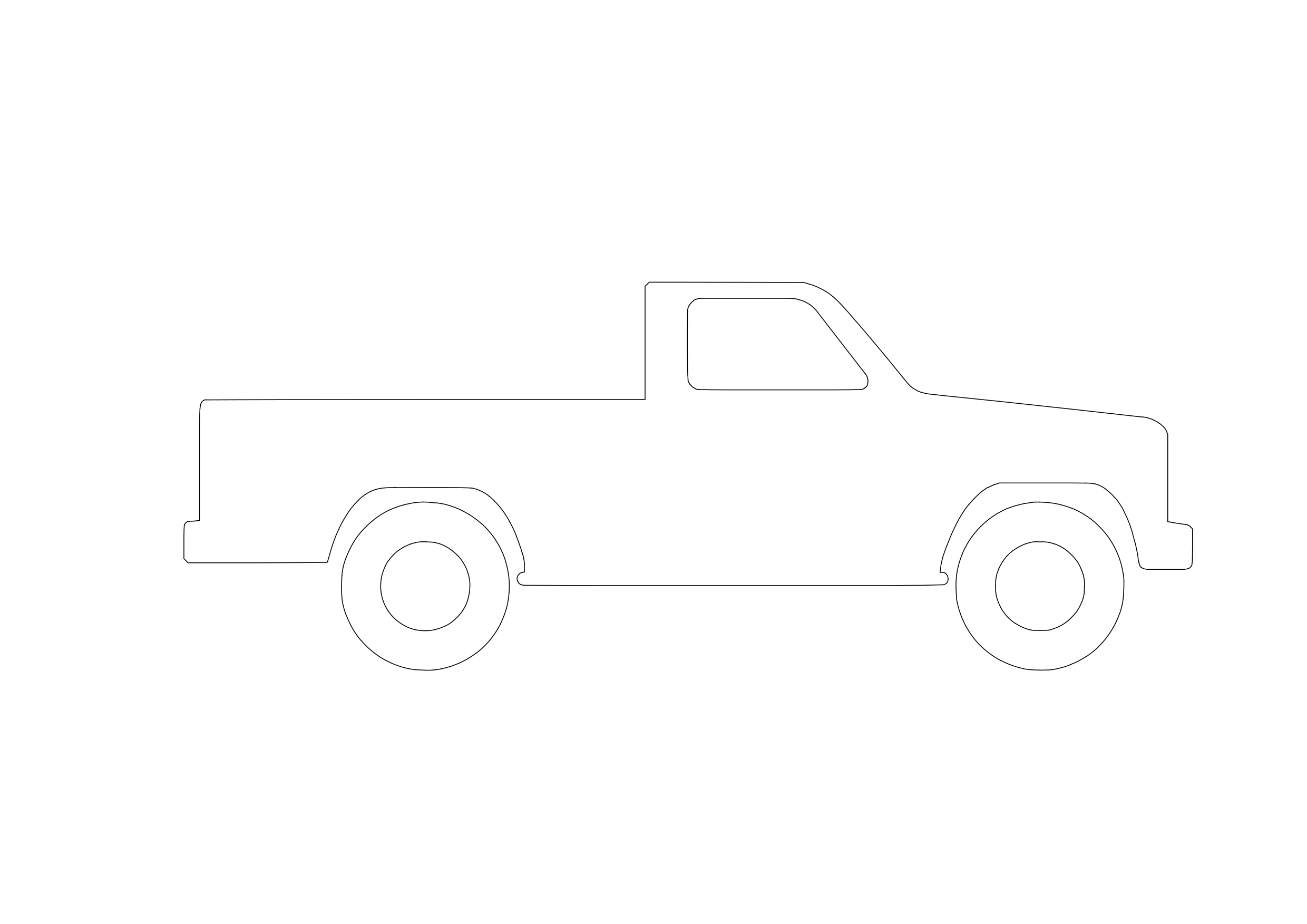 Free Car Elevation CAD Block – DWG, DXF, PDF Format