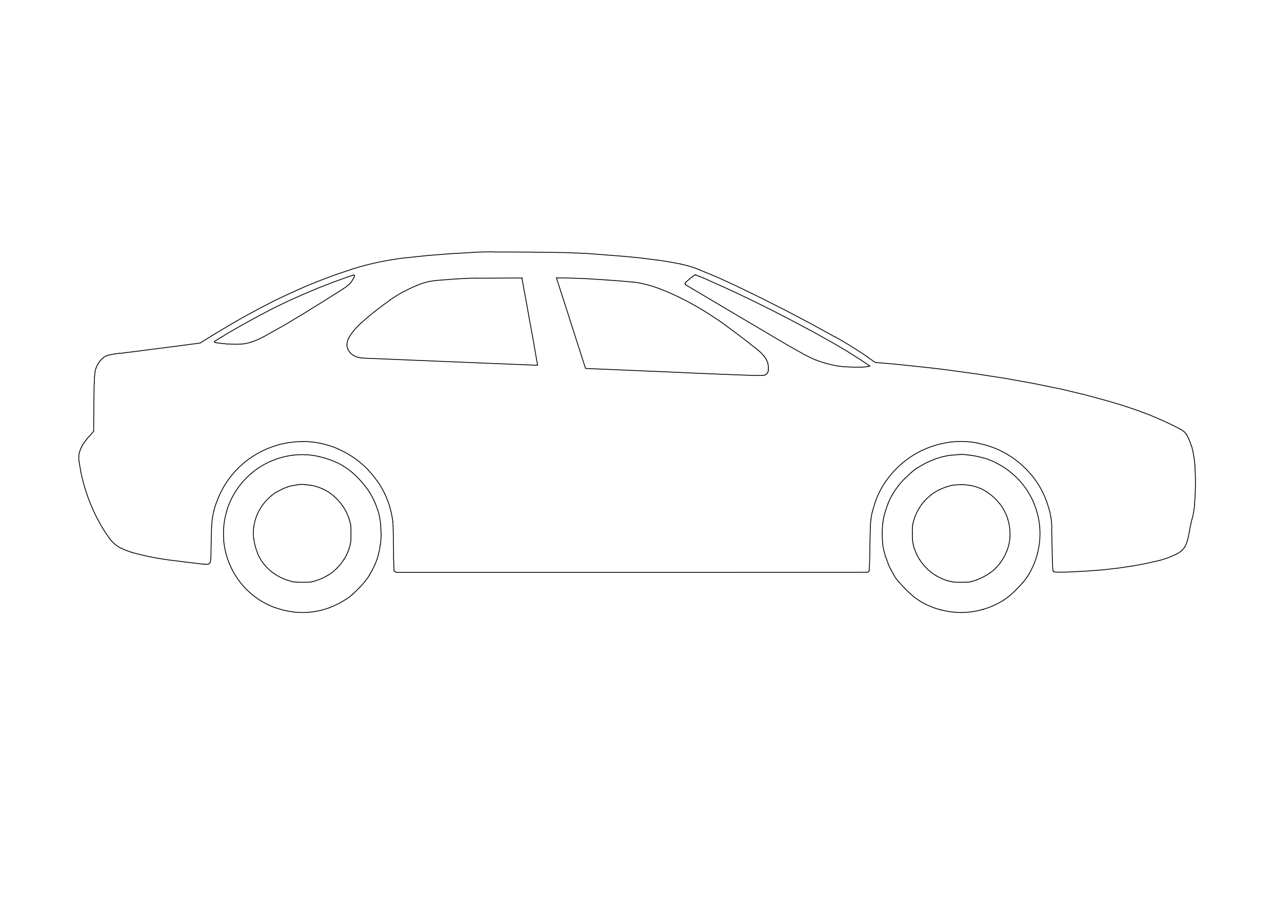 Free Car Elevation CAD Block – DWG, DXF, PDF Format