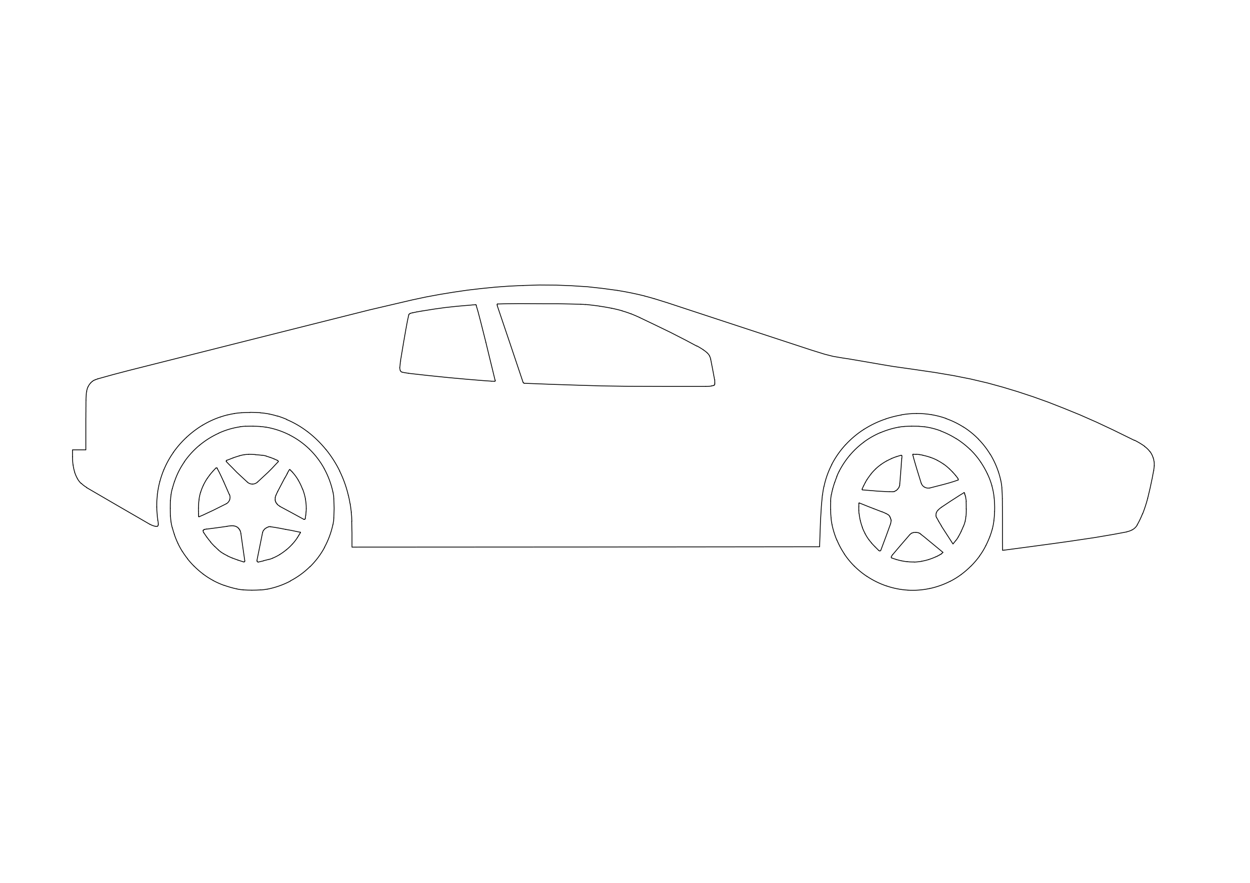 Free Car Elevation CAD Block – DWG, DXF, PDF Format