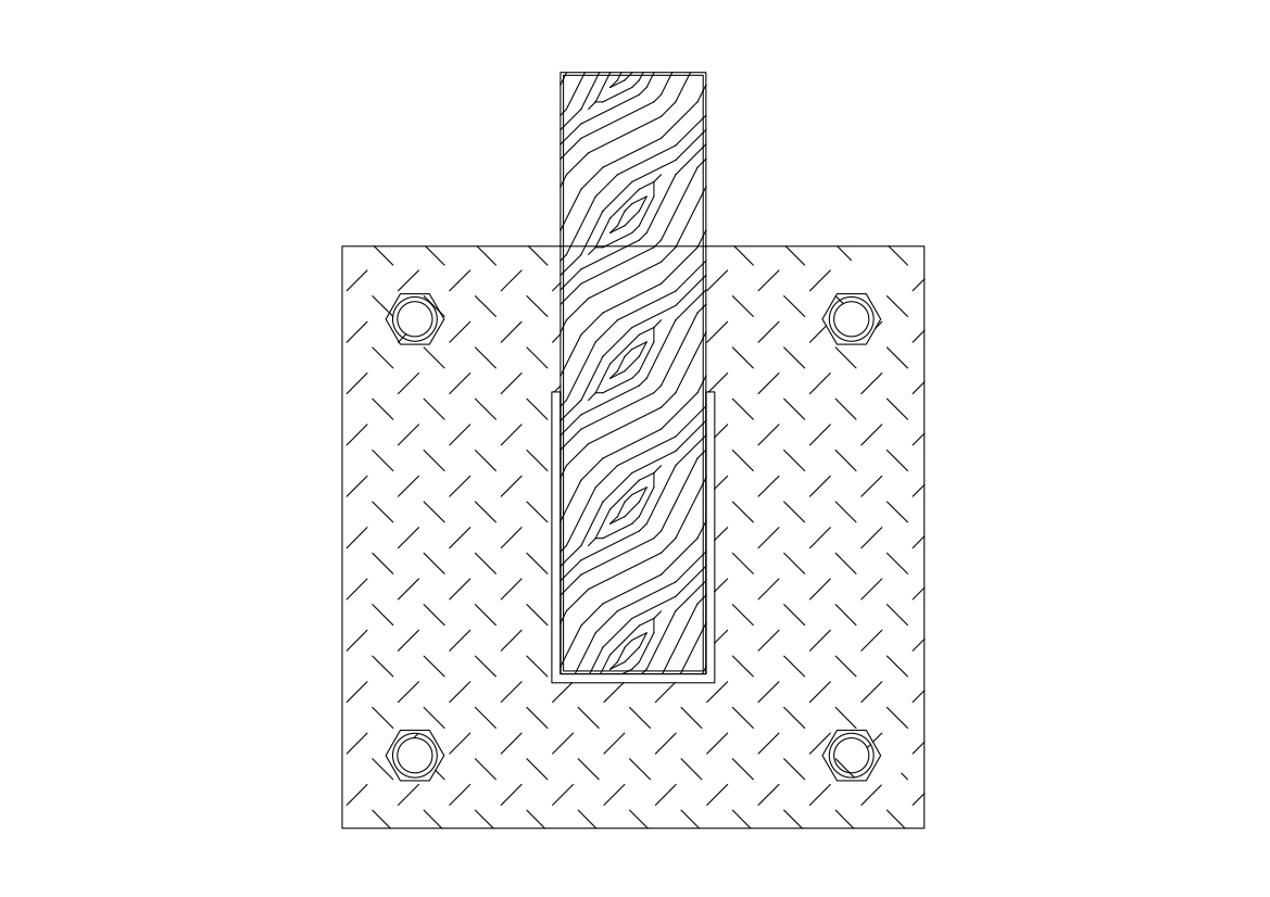 Free Architectural Detail CAD Drawing – DWG, DXF, PDF Format