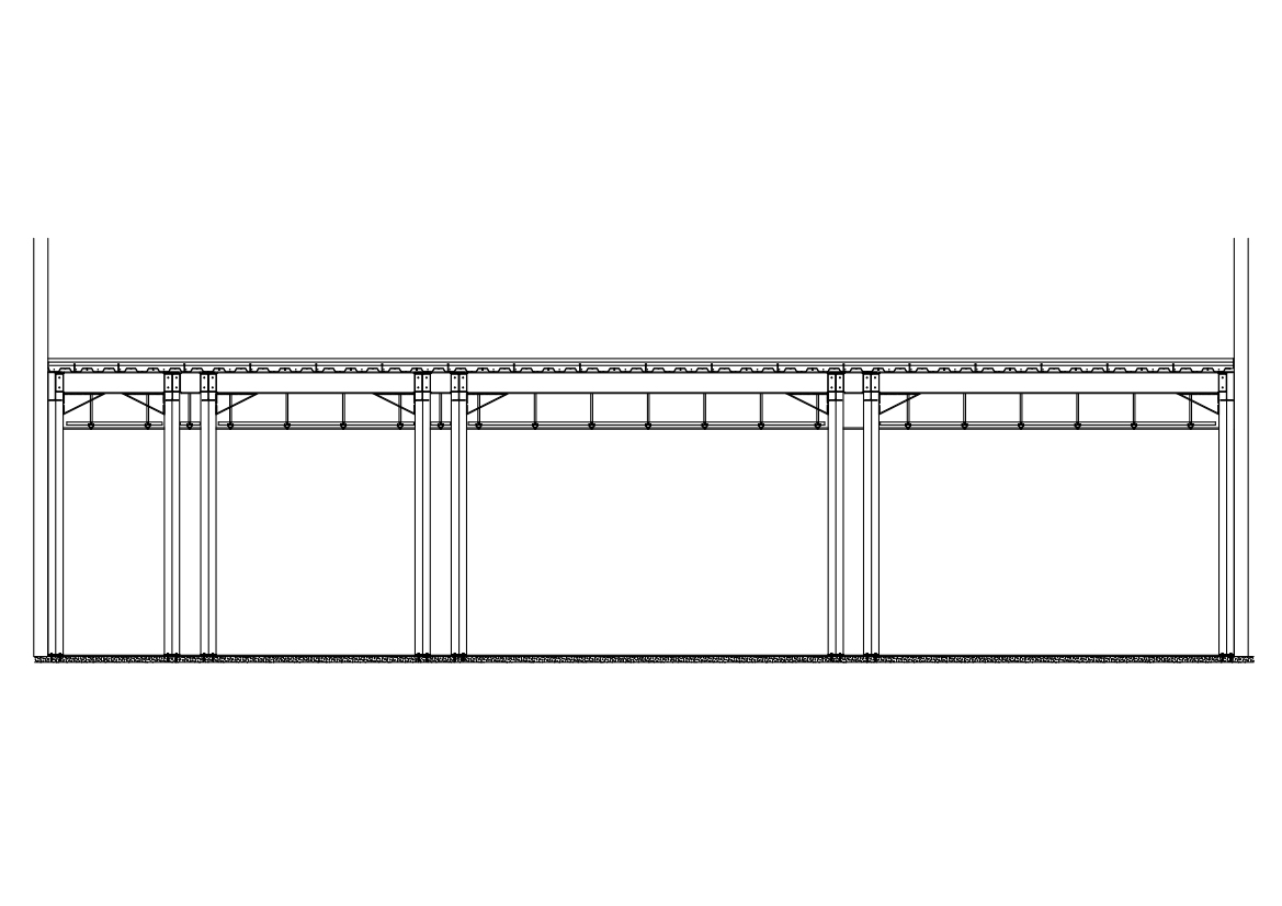 Free Mezzanine Metallic Structure CAD Drawings – DWG, DXF, PDF Format