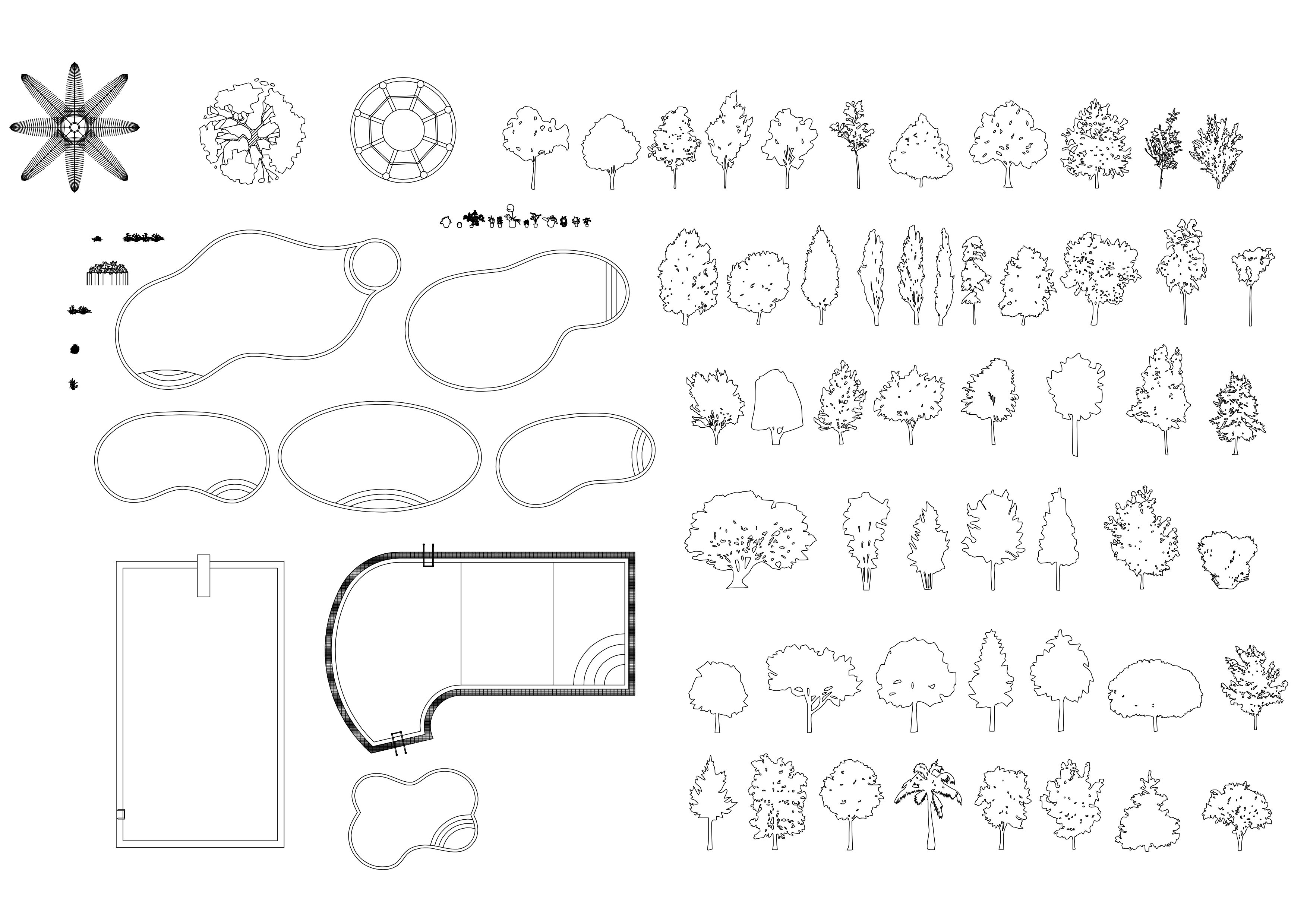 Free Landscape CAD Blocks – DWG, DXF, PDF Format | 2 out of 4