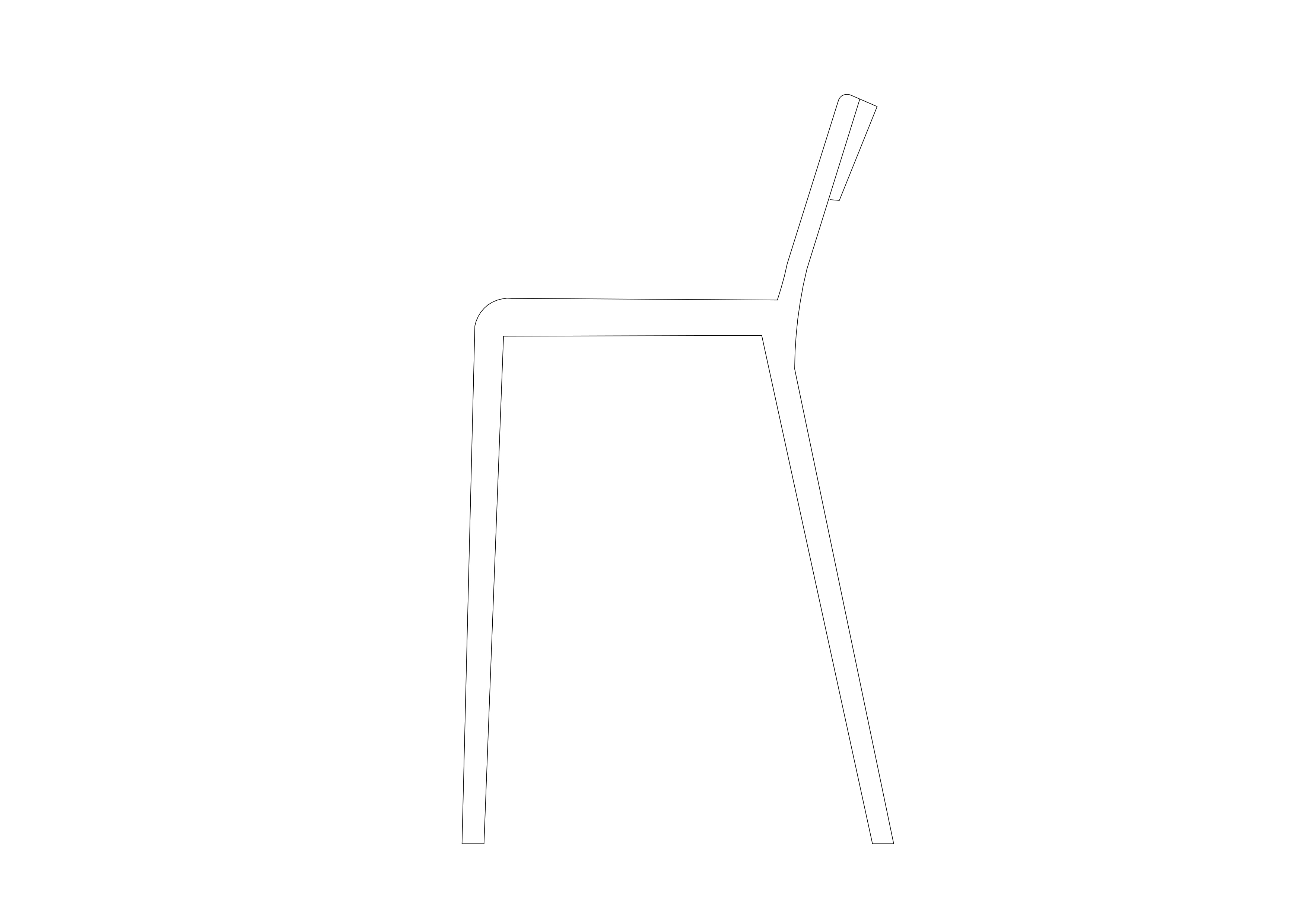 Free Stool elevation CAD Block – DWG, DXF, PDF Format
