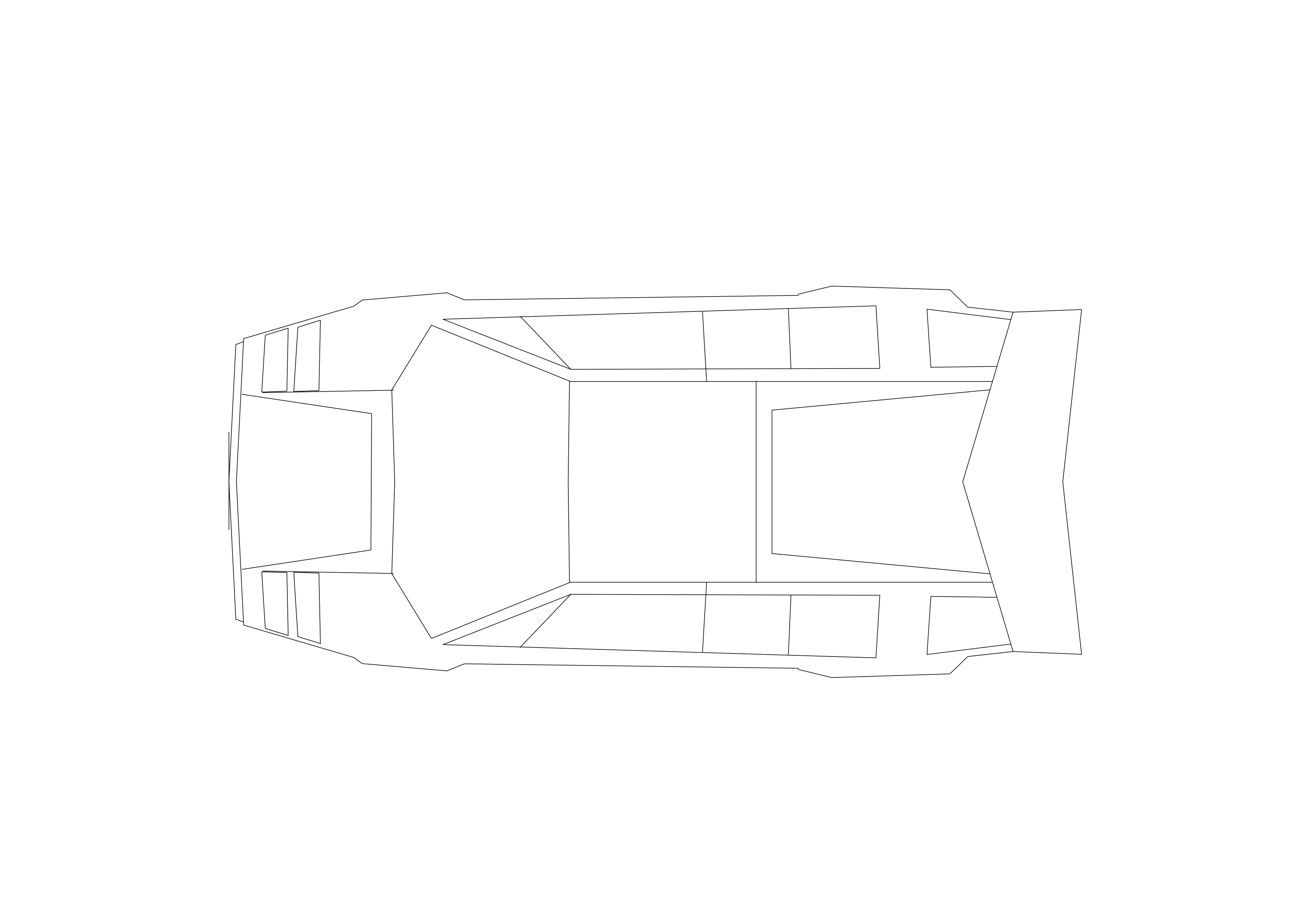 Free Lamborghini Top View CAD Block – DWG, DXF, PDF Format