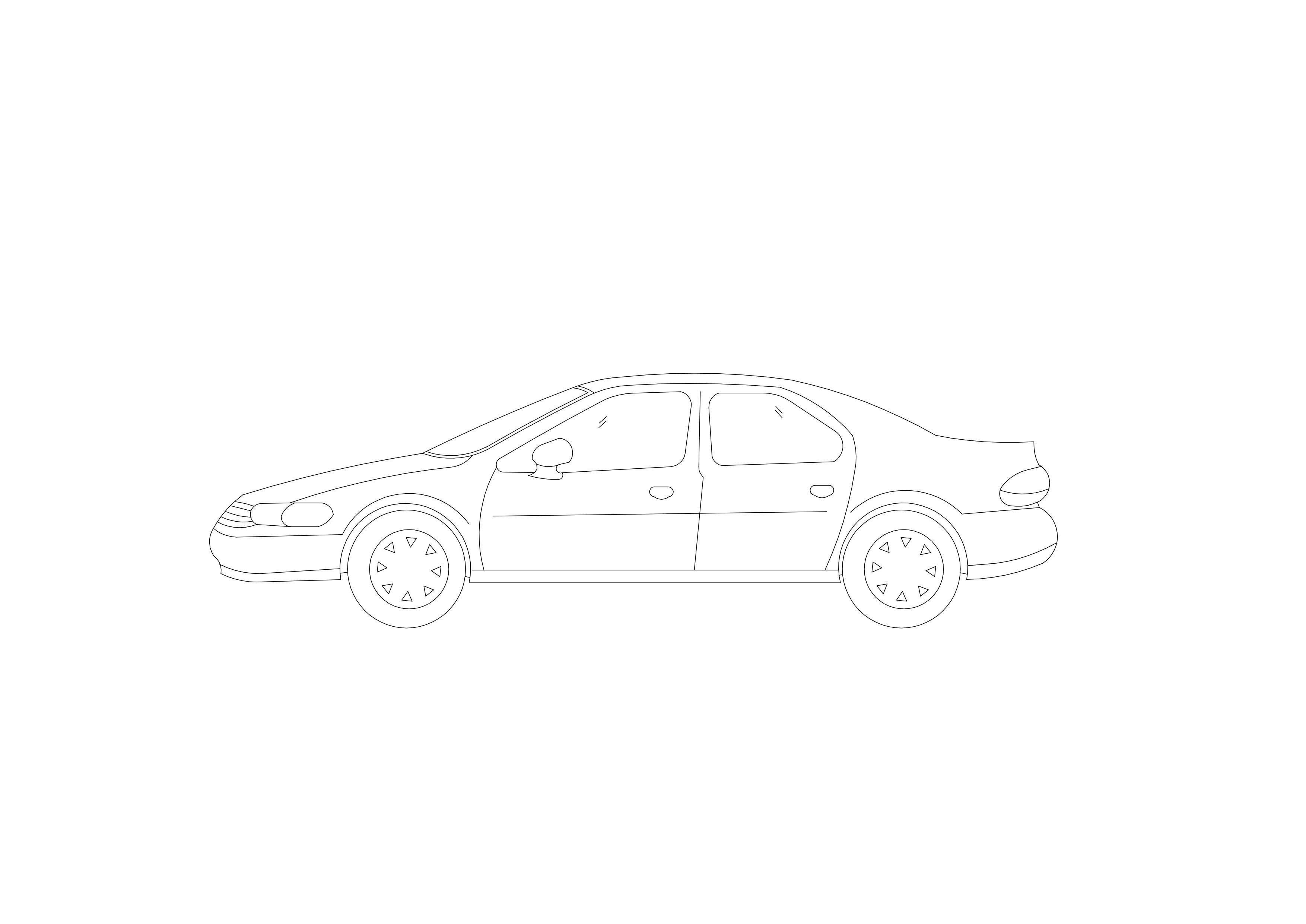 Free Car Elevation CAD Block – DWG, DXF, PDF Format