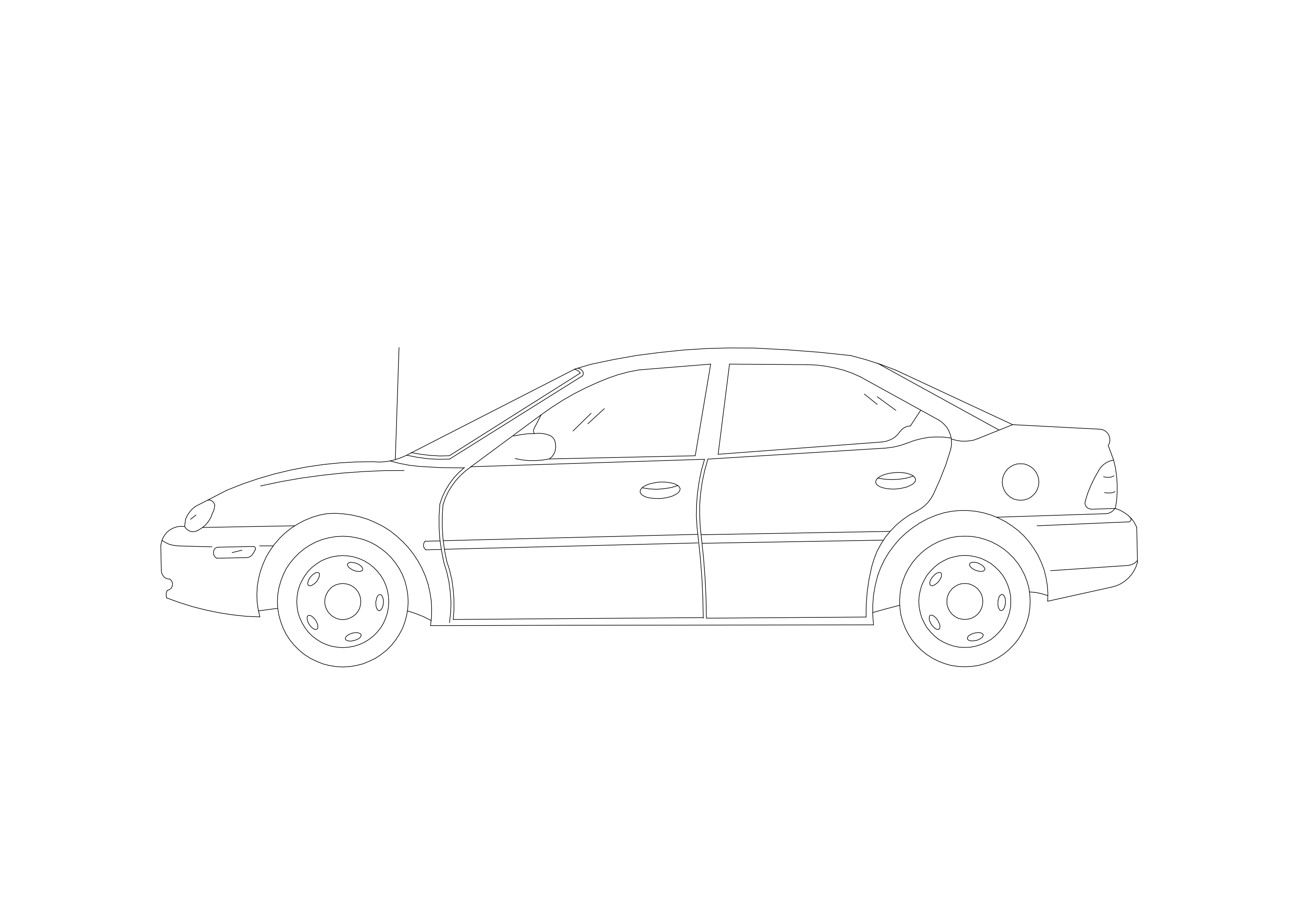 Free Car Elevation CAD Block – DWG, DXF, PDF Format