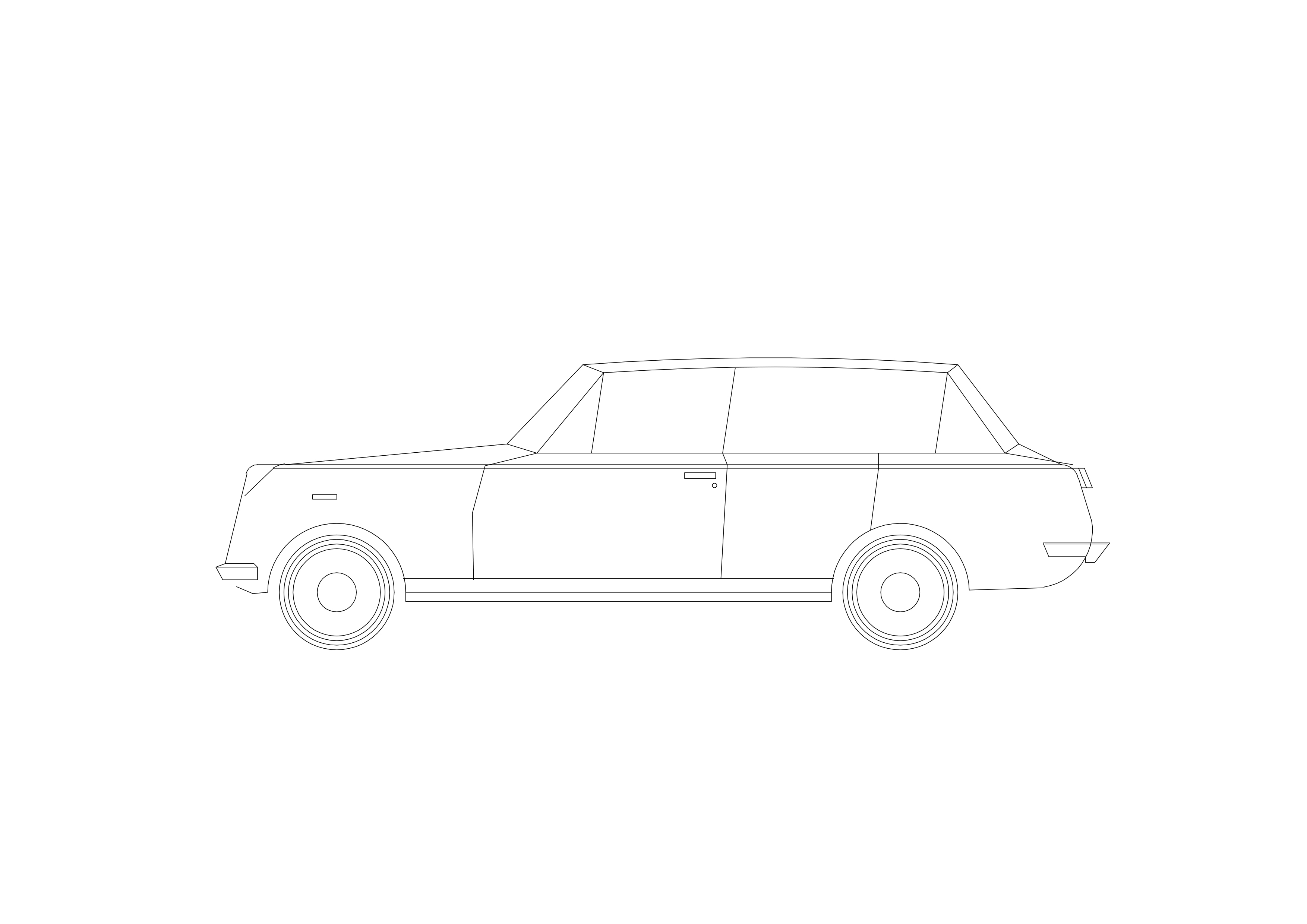 Free Car Elevation CAD Block – DWG, DXF, PDF Format