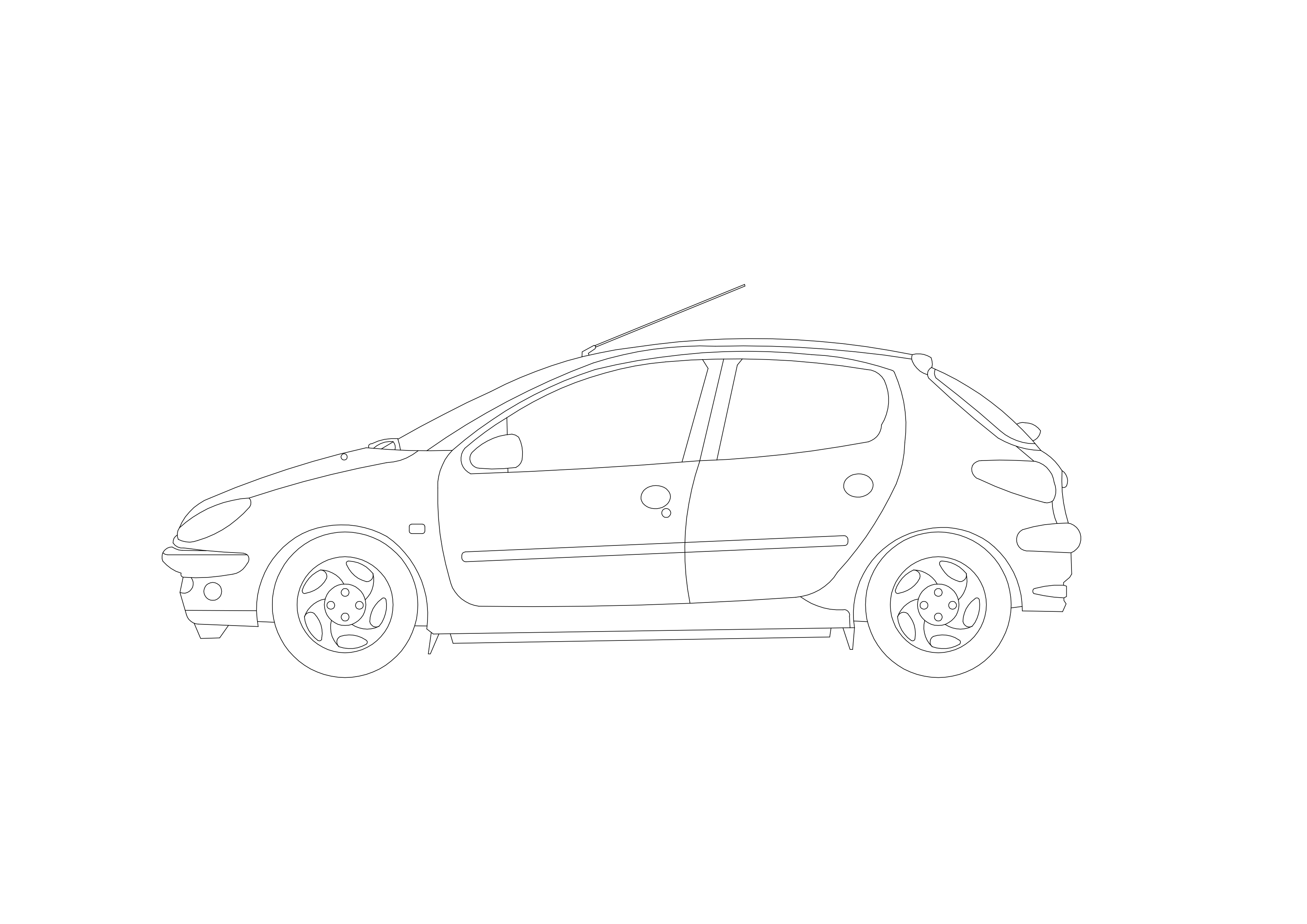Free Car Elevation CAD Block – DWG, DXF, PDF Format