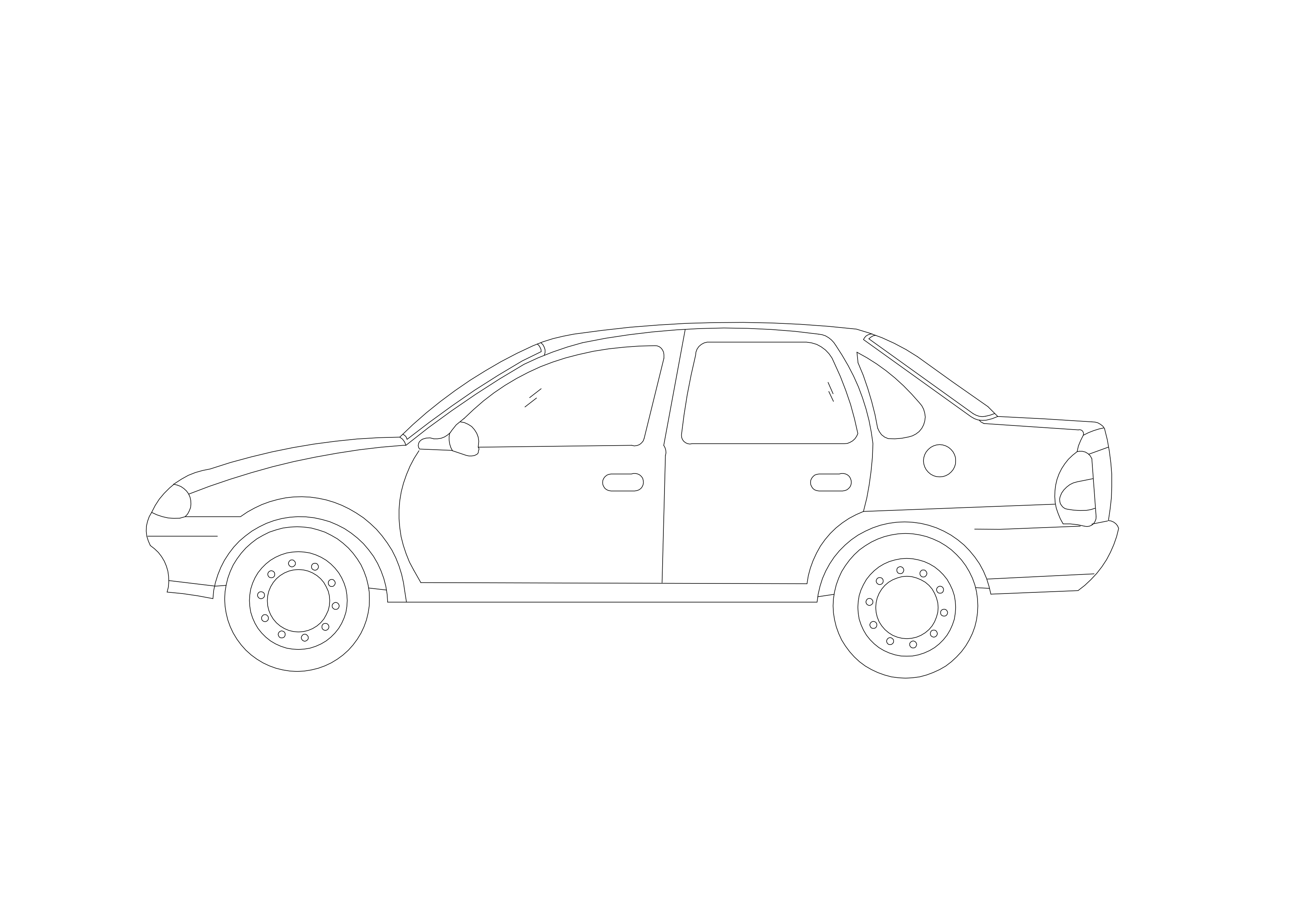 Free Car Elevation CAD Block – DWG, DXF, PDF Format