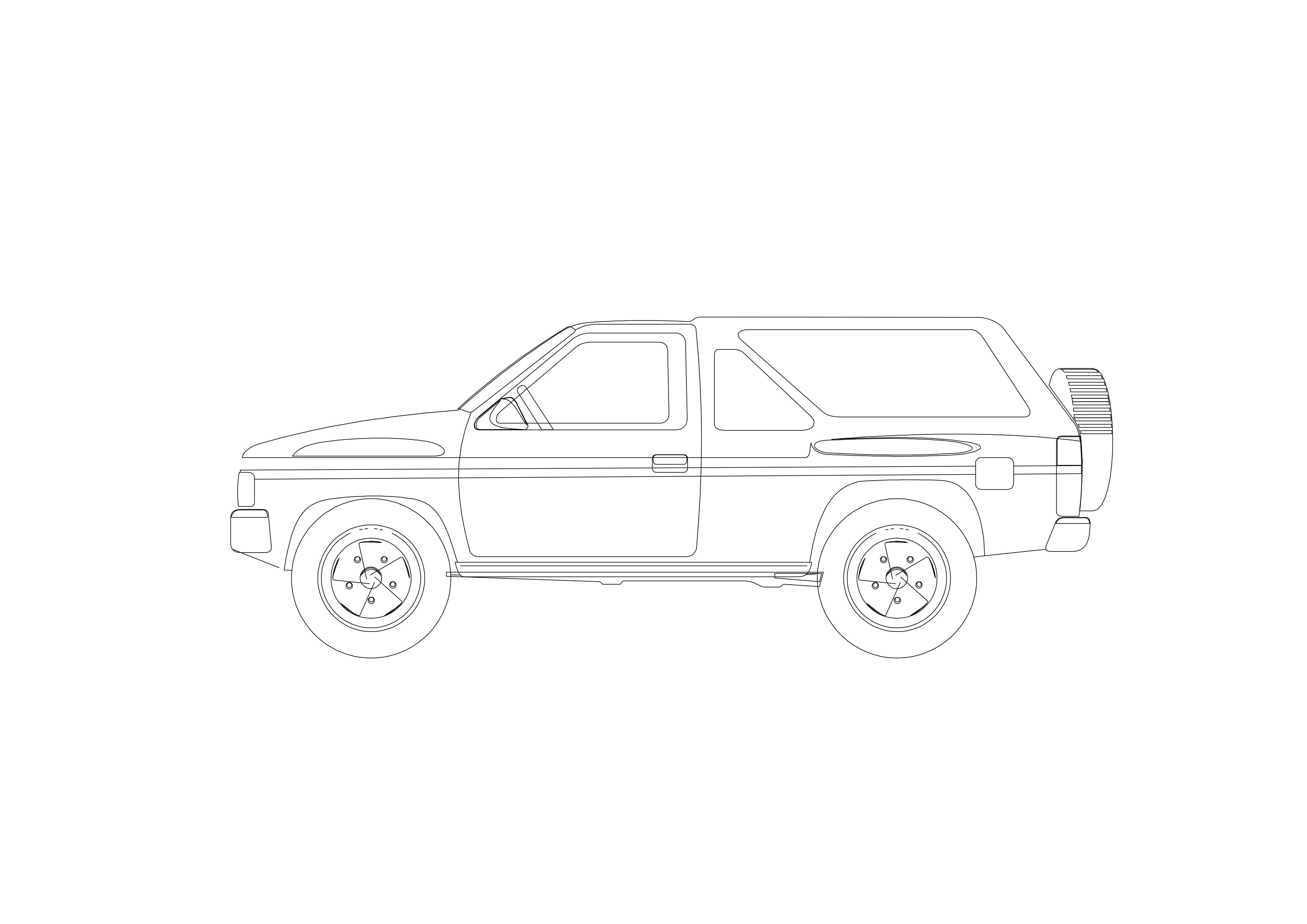 Free Car Elevation CAD Block – DWG, DXF, PDF Format