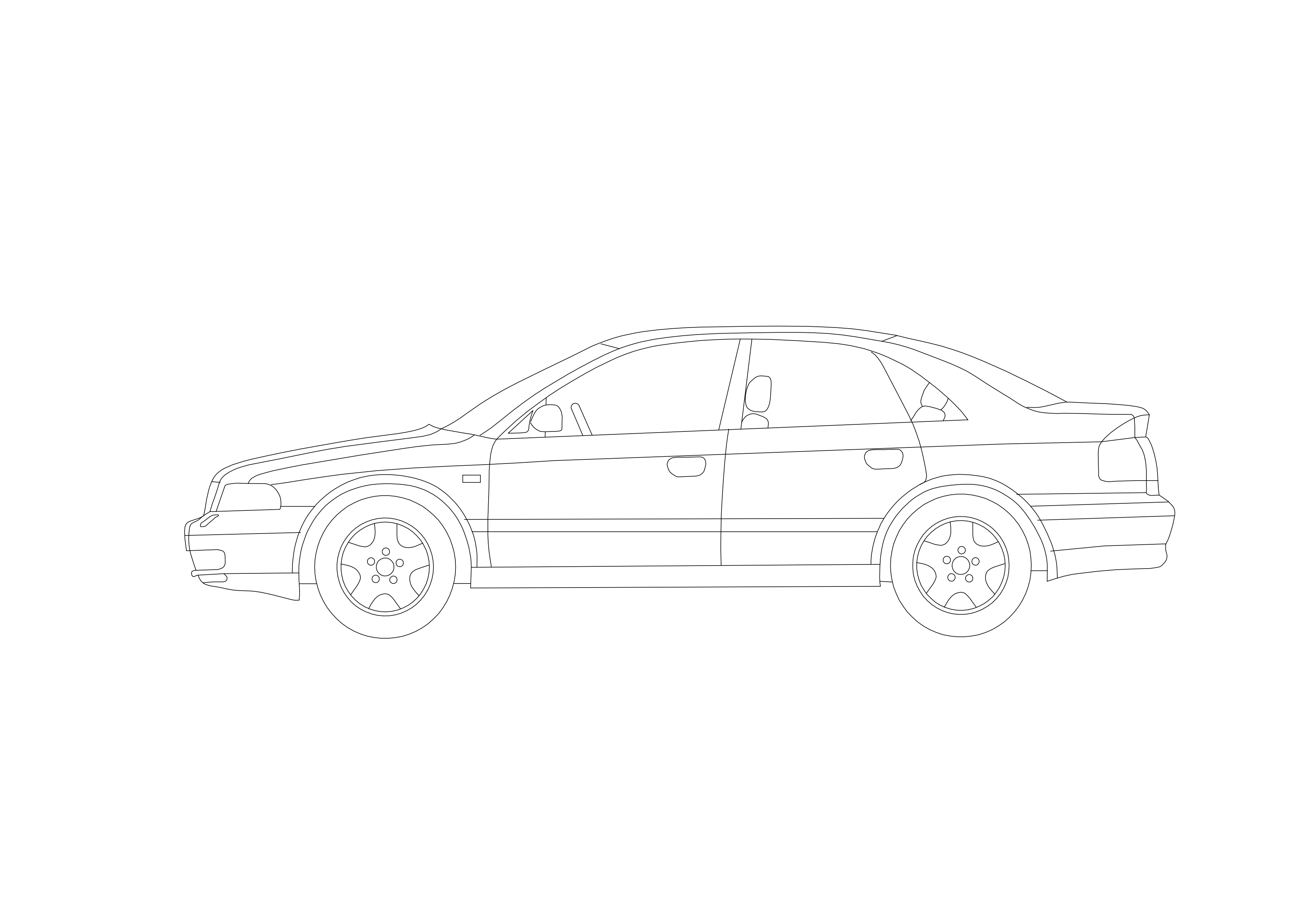 Free Car Elevation CAD Block – DWG, DXF, PDF Format