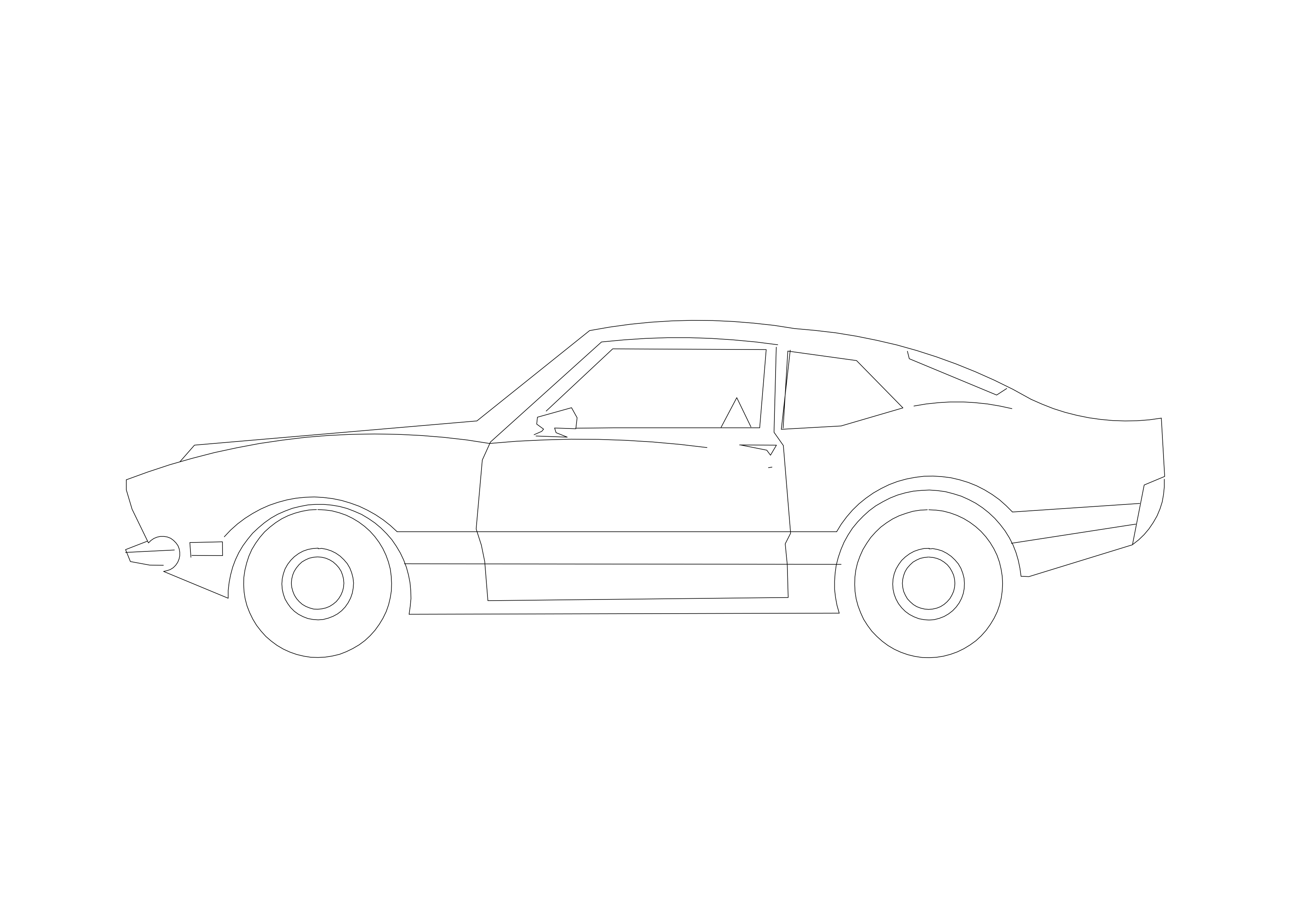 Free Car Elevation CAD Block – DWG, DXF, PDF Format