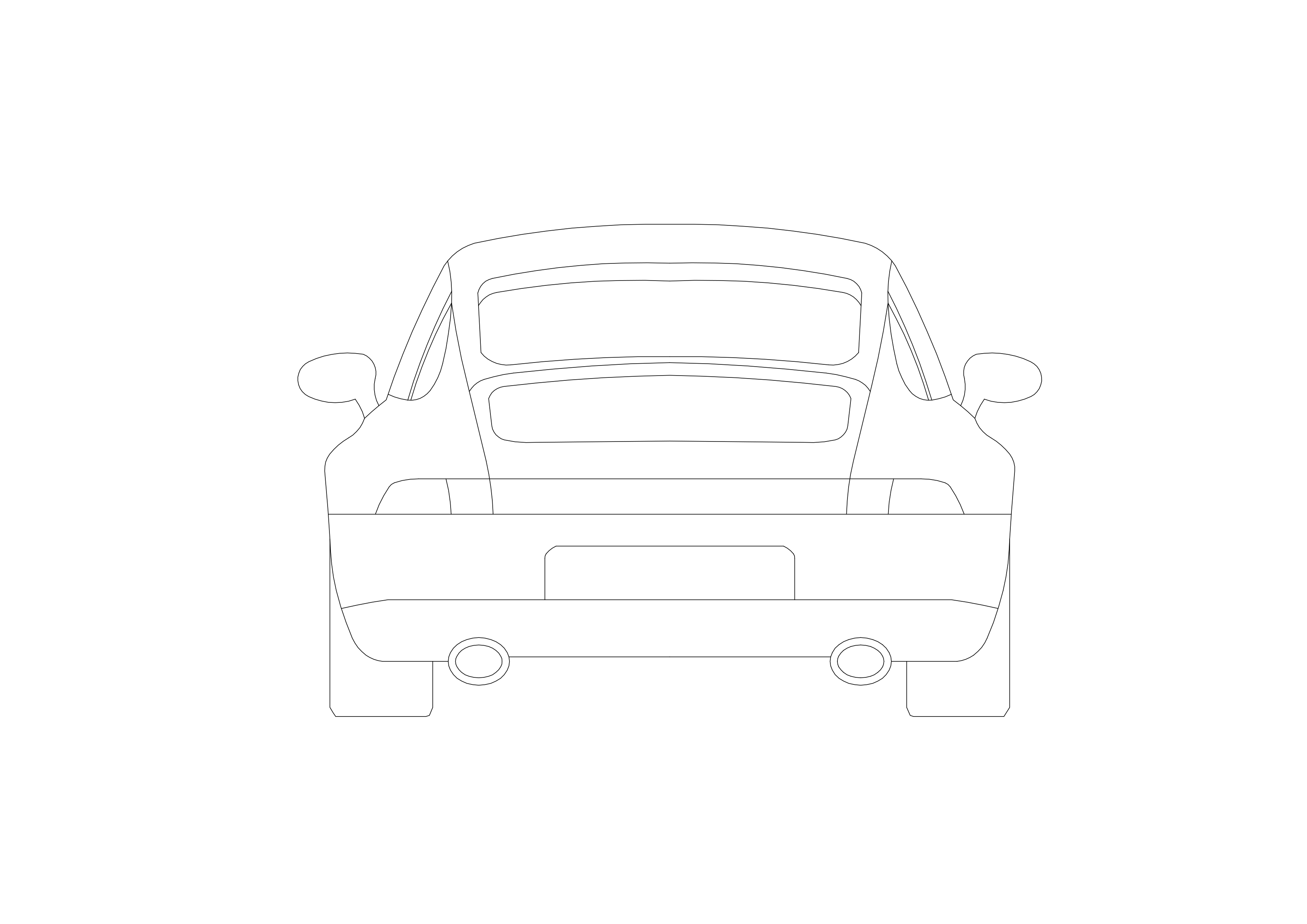 Free Car Elevation CAD Block – DWG, DXF, PDF Format