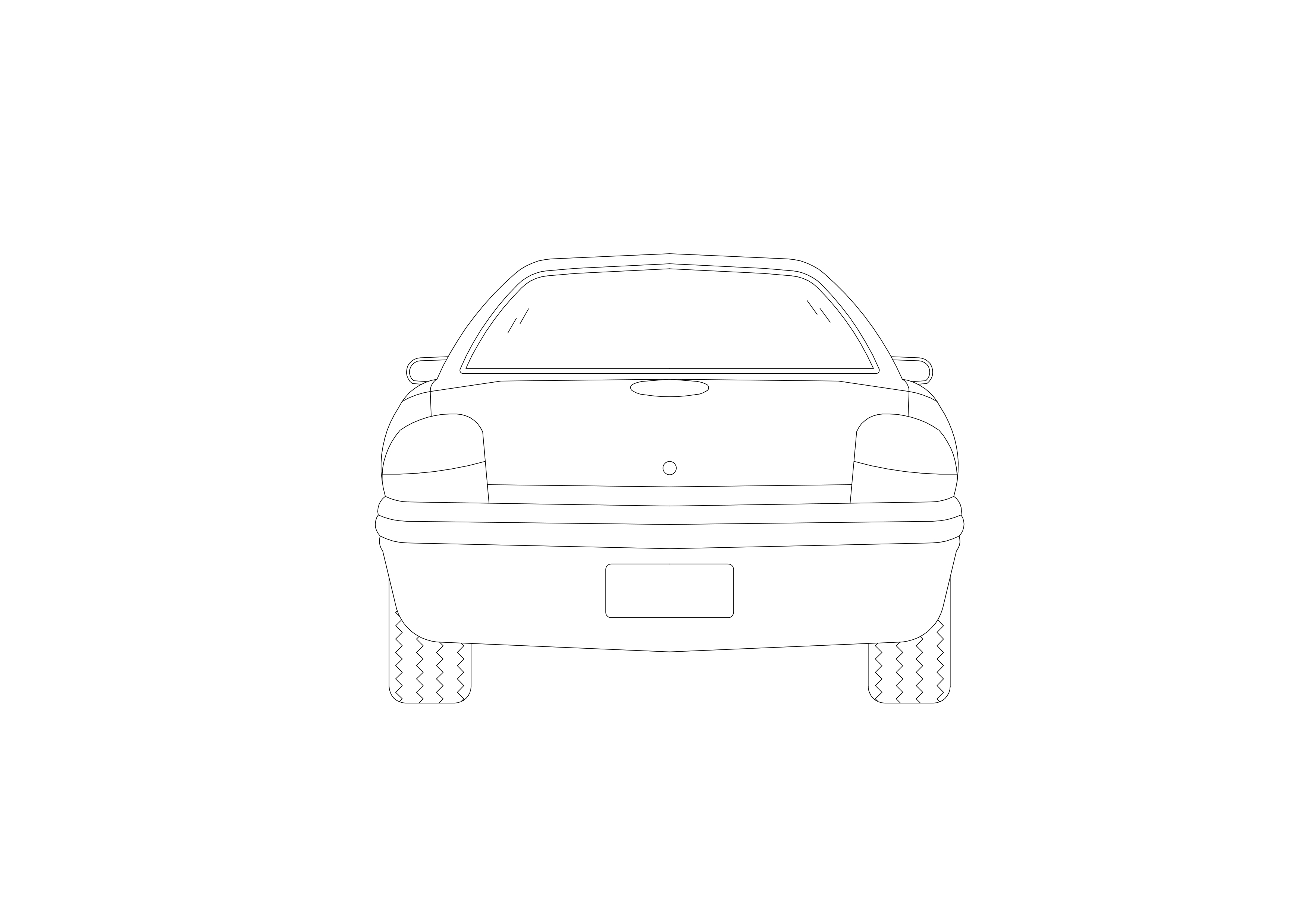 Free Car Elevation CAD Block – DWG, DXF, PDF Format