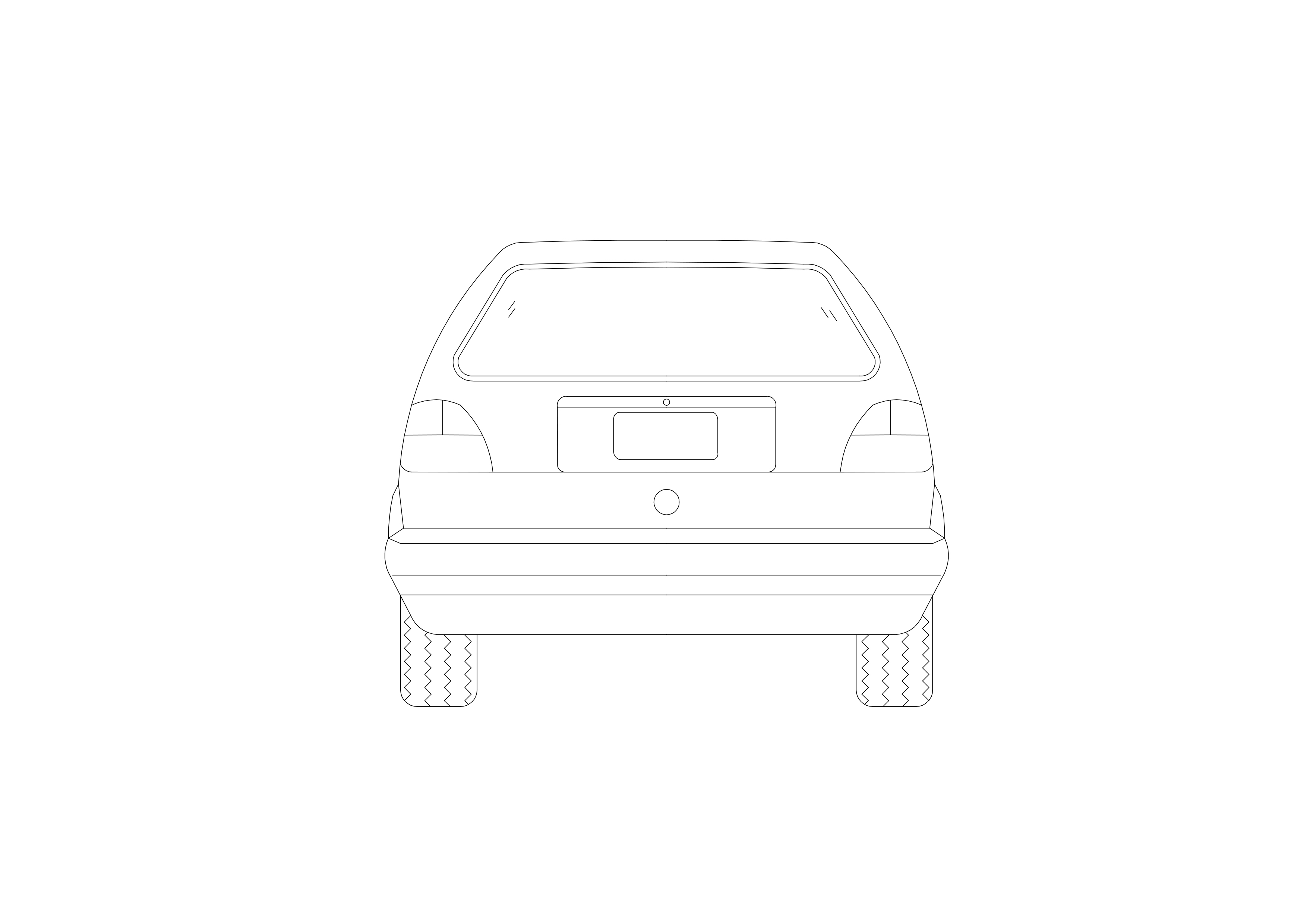 Free Car Elevation CAD Block – DWG, DXF, PDF Format