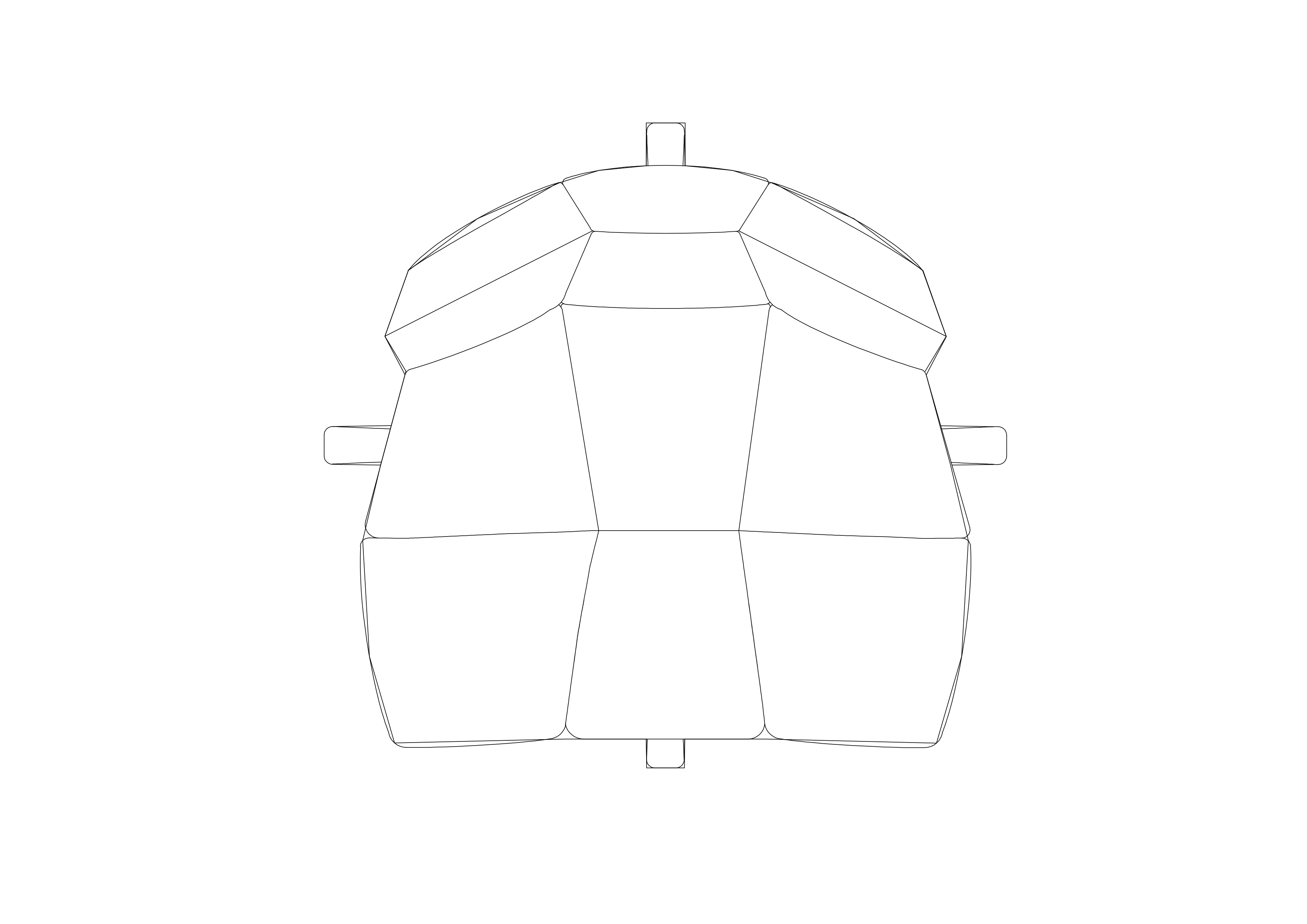 Free Chair top view CAD Block – DWG, DXF, PDF Format
