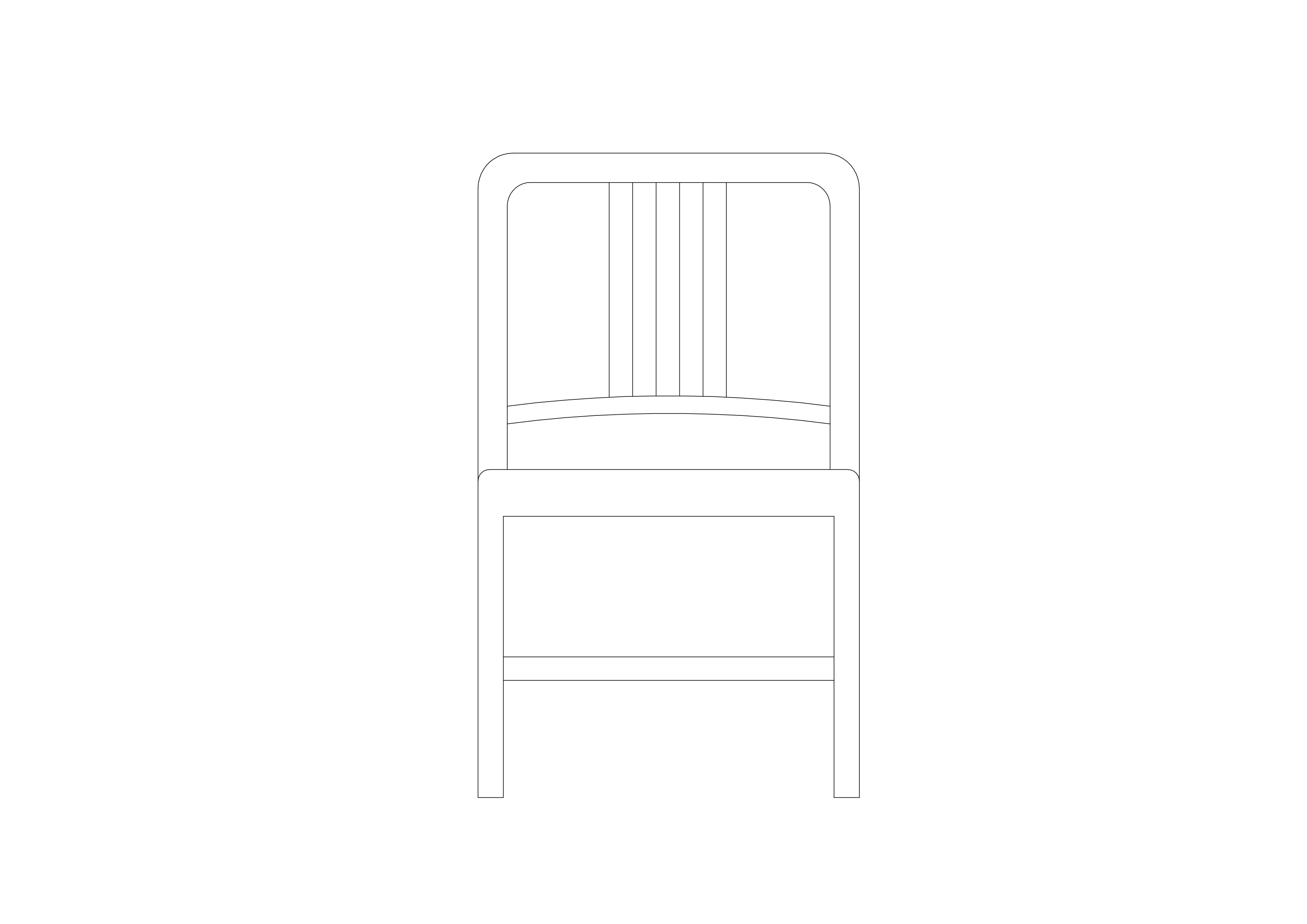 Free Chair Elevation CAD Block – DWG, DXF, PDF Format