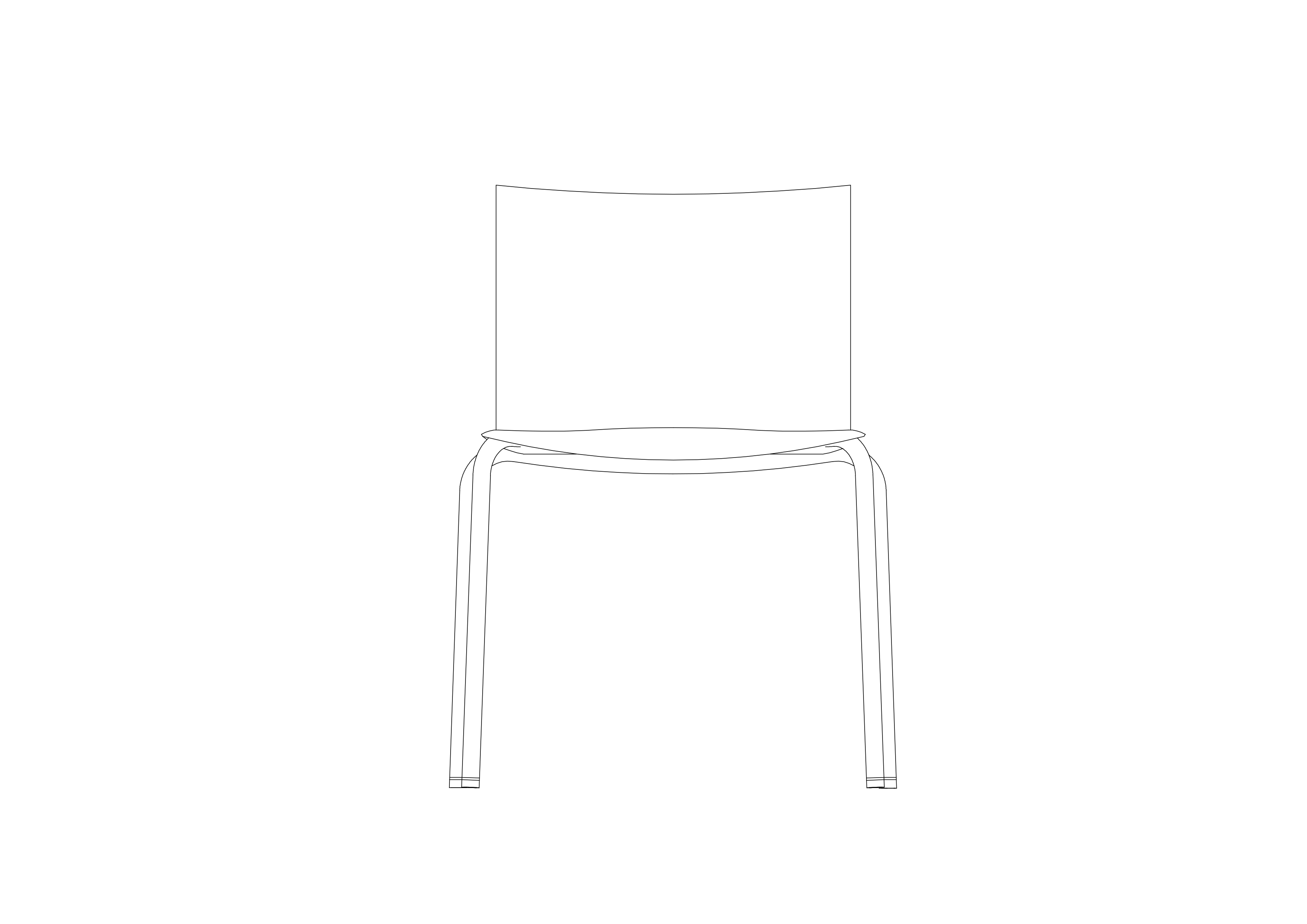 Free Chair Elevation CAD Block – DWG, DXF, PDF Format