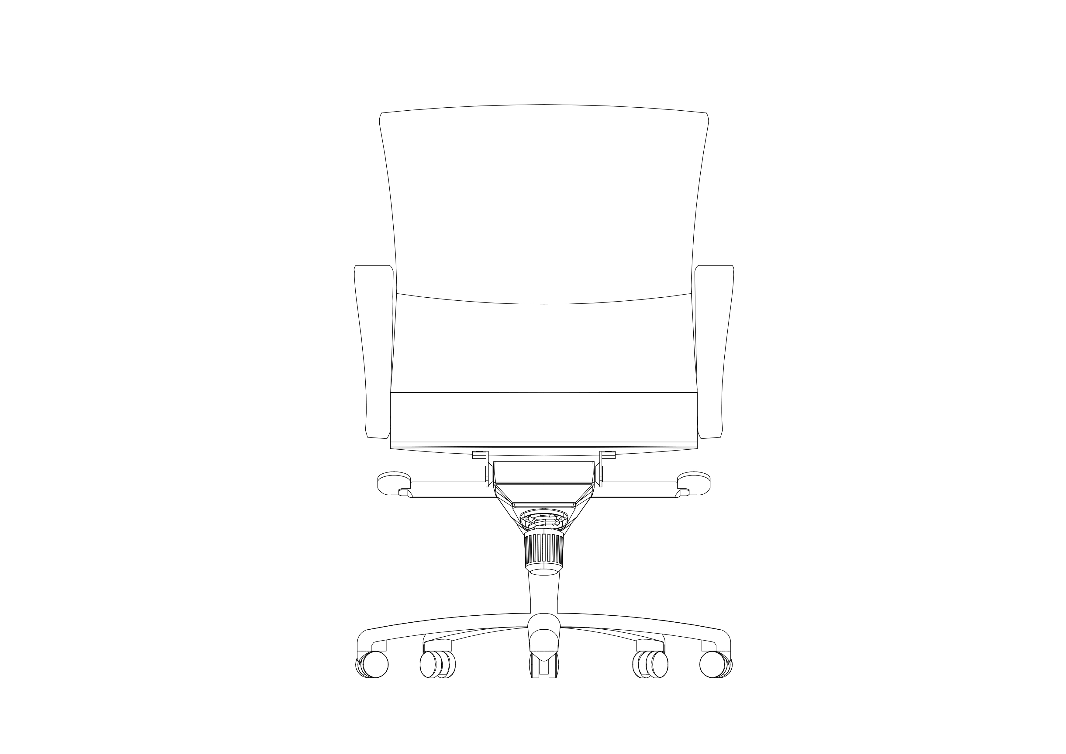 Free Chair Elevation CAD Block – DWG, DXF, PDF Format