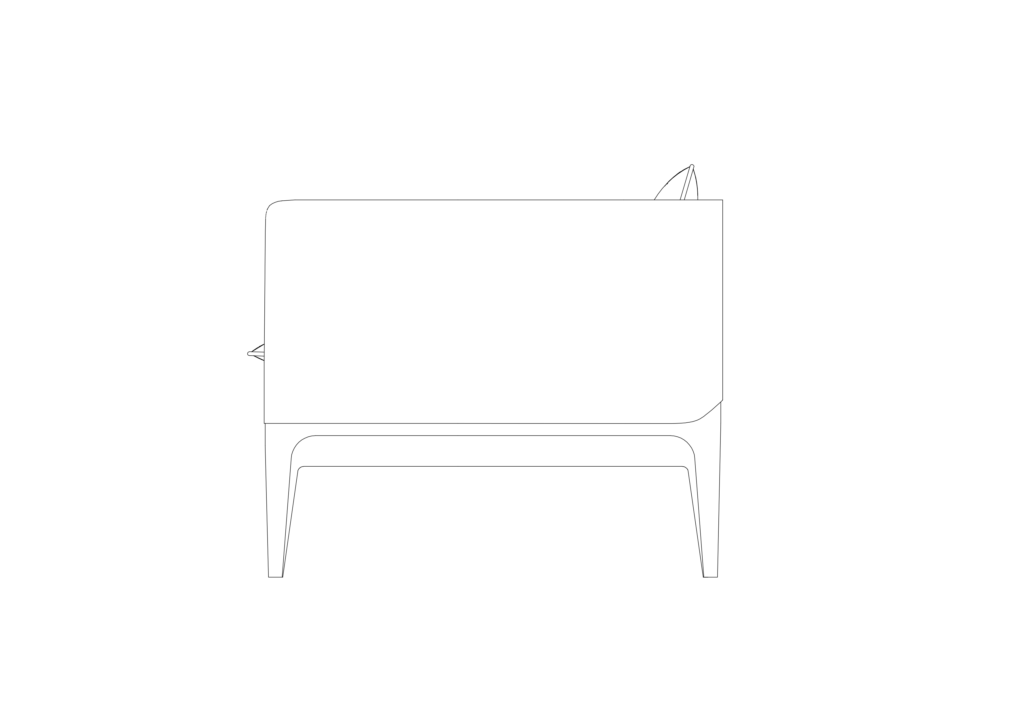 Free Chair Elevation CAD Block – DWG, DXF, PDF Format